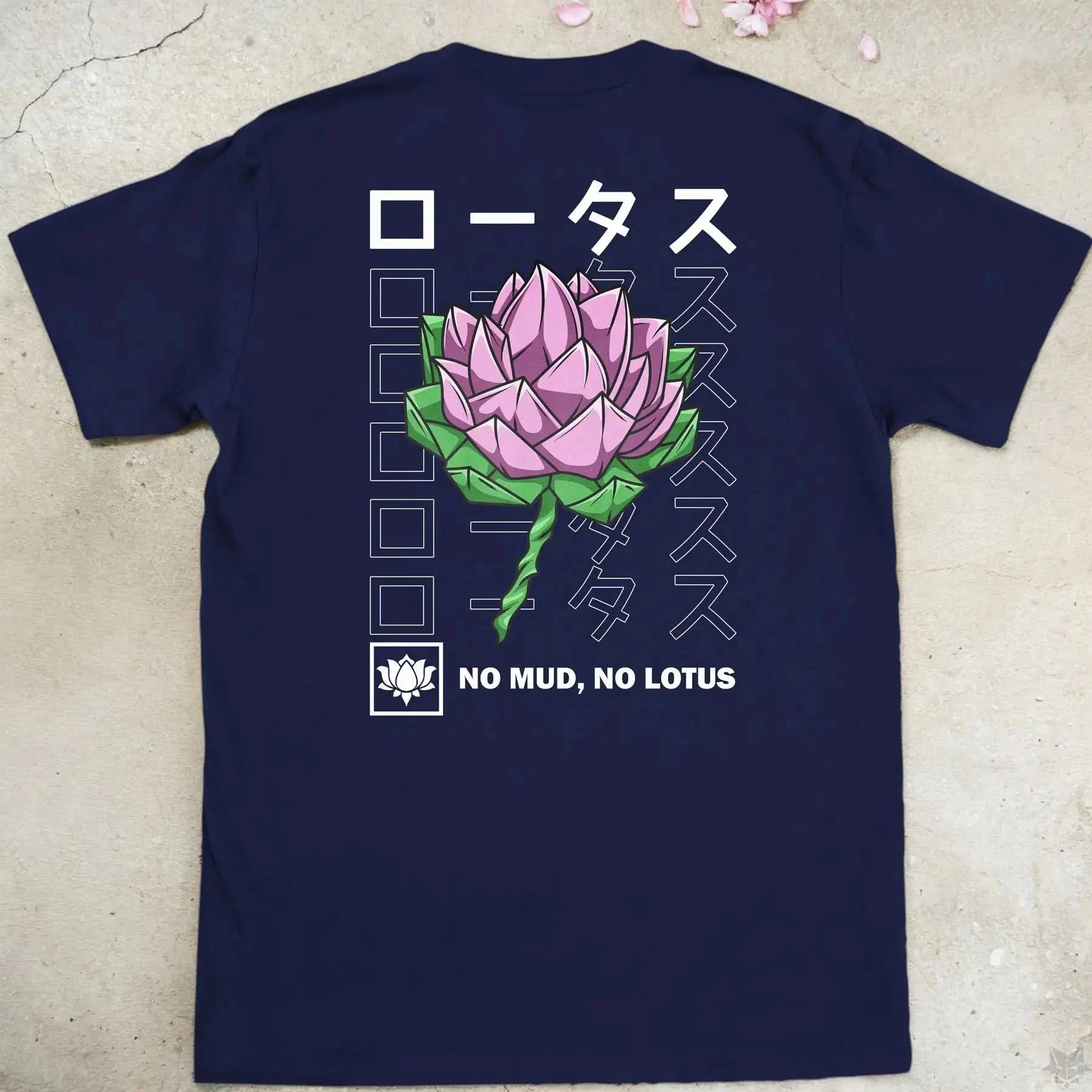 Nelumbo | back print ❀ T-shirt