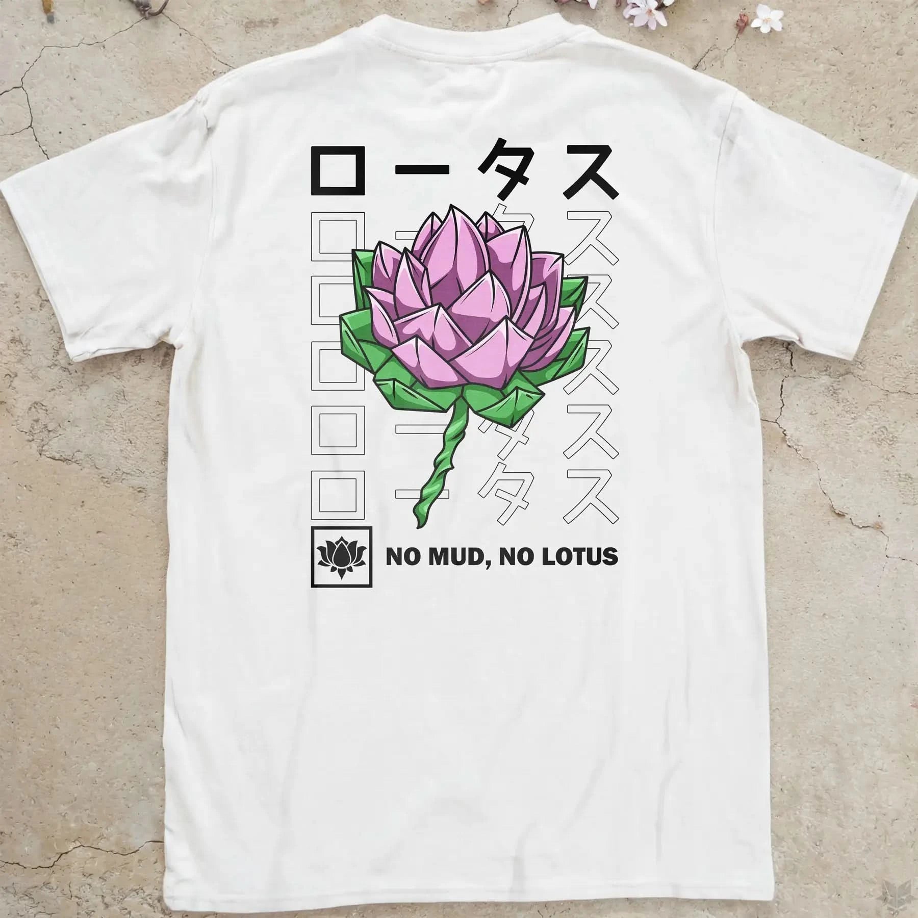 Nelumbo | back print ❀ T-shirt
