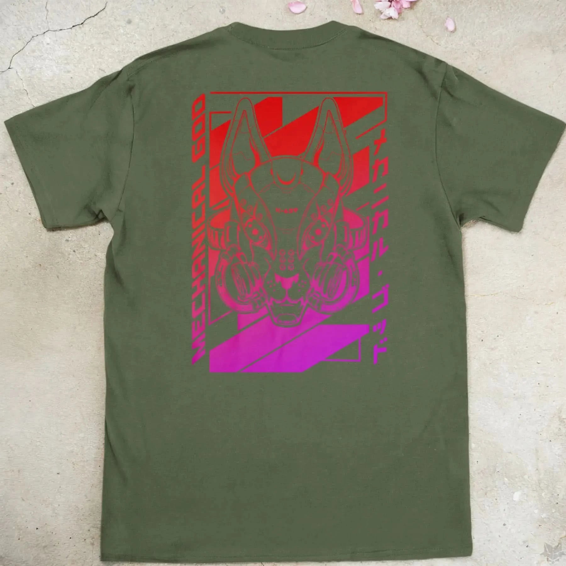 Mechanical God | back print ❀ T-shirt