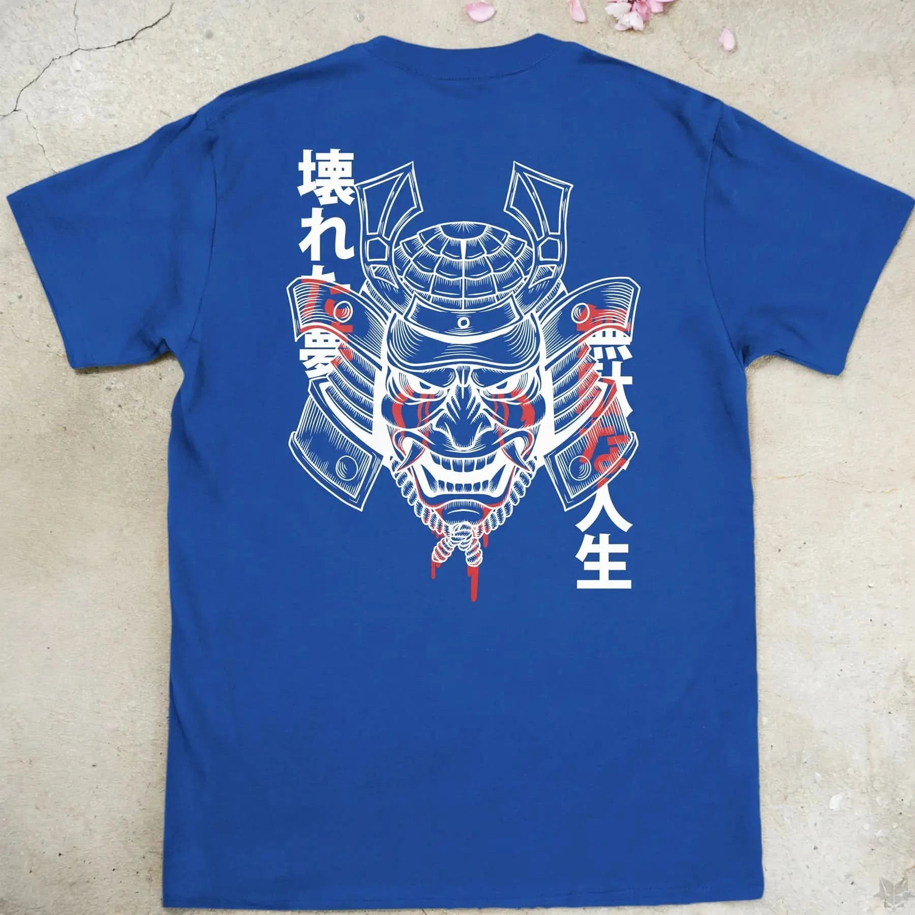 Broken Samurai | back print ❀ T-shirt