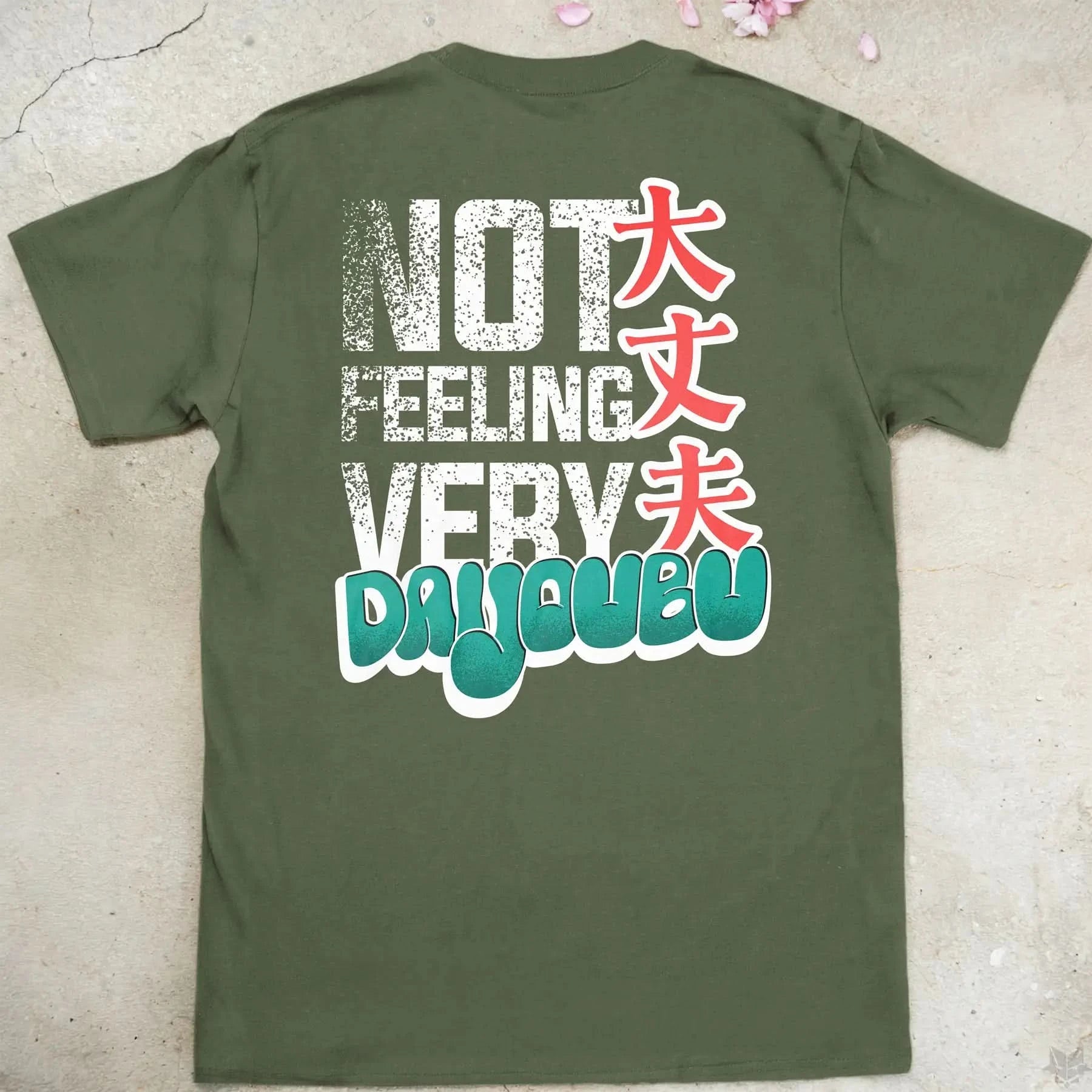 Not feeling very daijoubu Gen2 | back print ❀ T-shirt