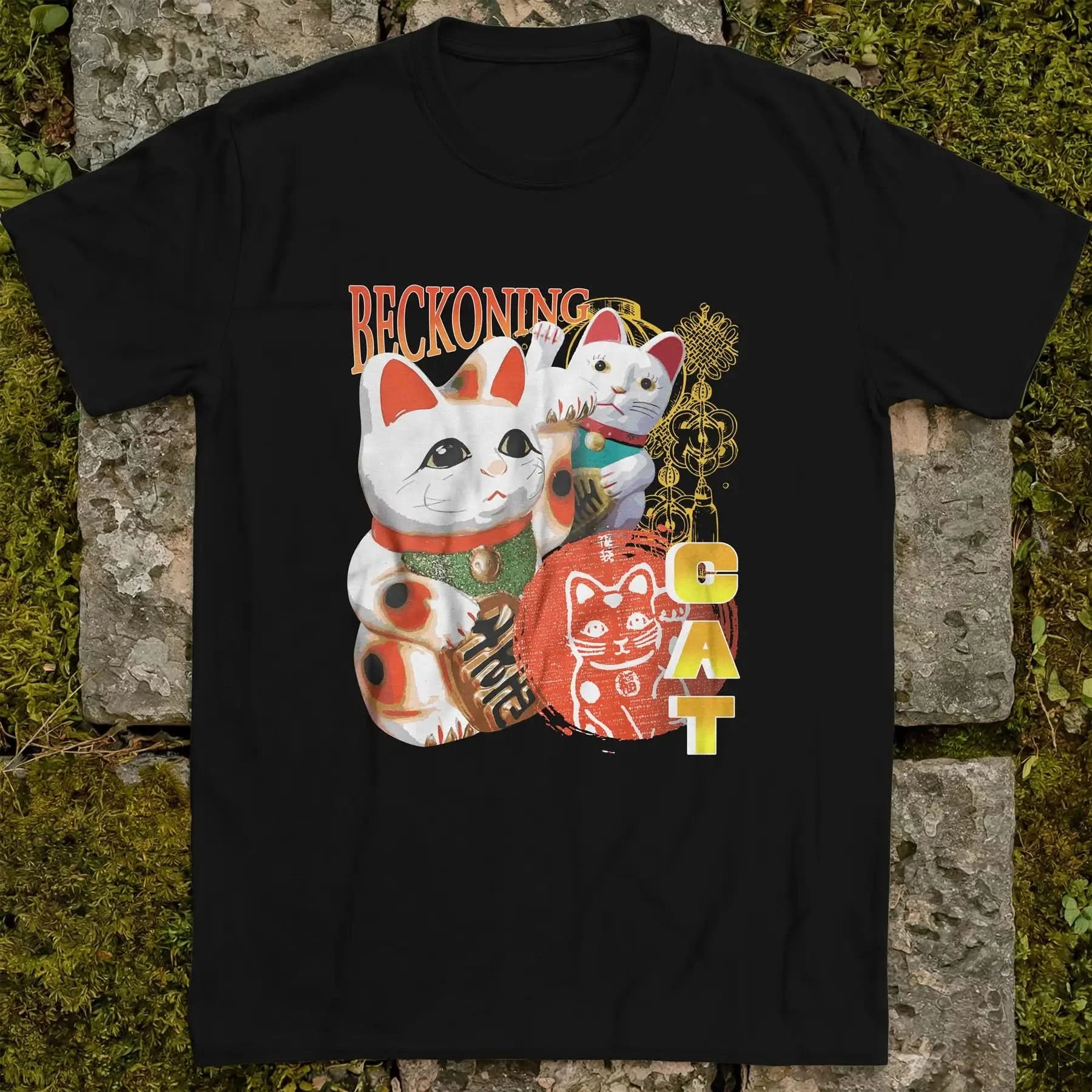 Bootleg Beckoning Cat ❀ T-shirt