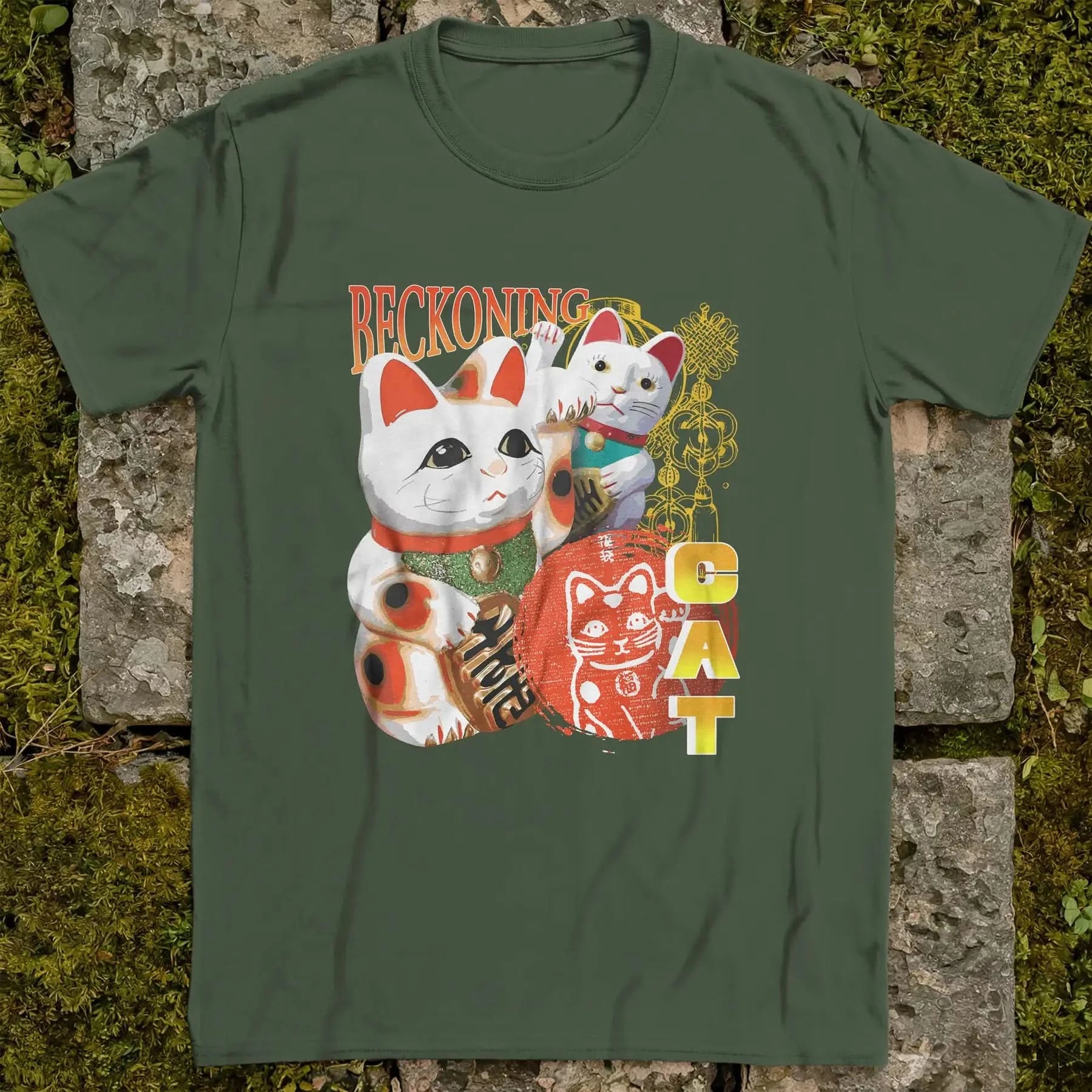 Bootleg Beckoning Cat ❀ T-shirt