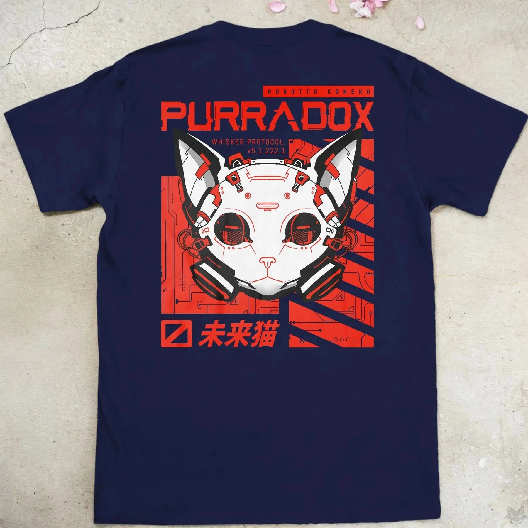 Purradox | back print ❀ T-shirt