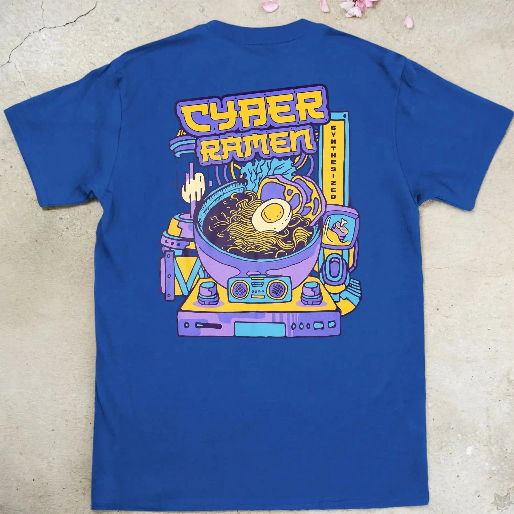 Cyber Ramen | back print ❀ T-shirt