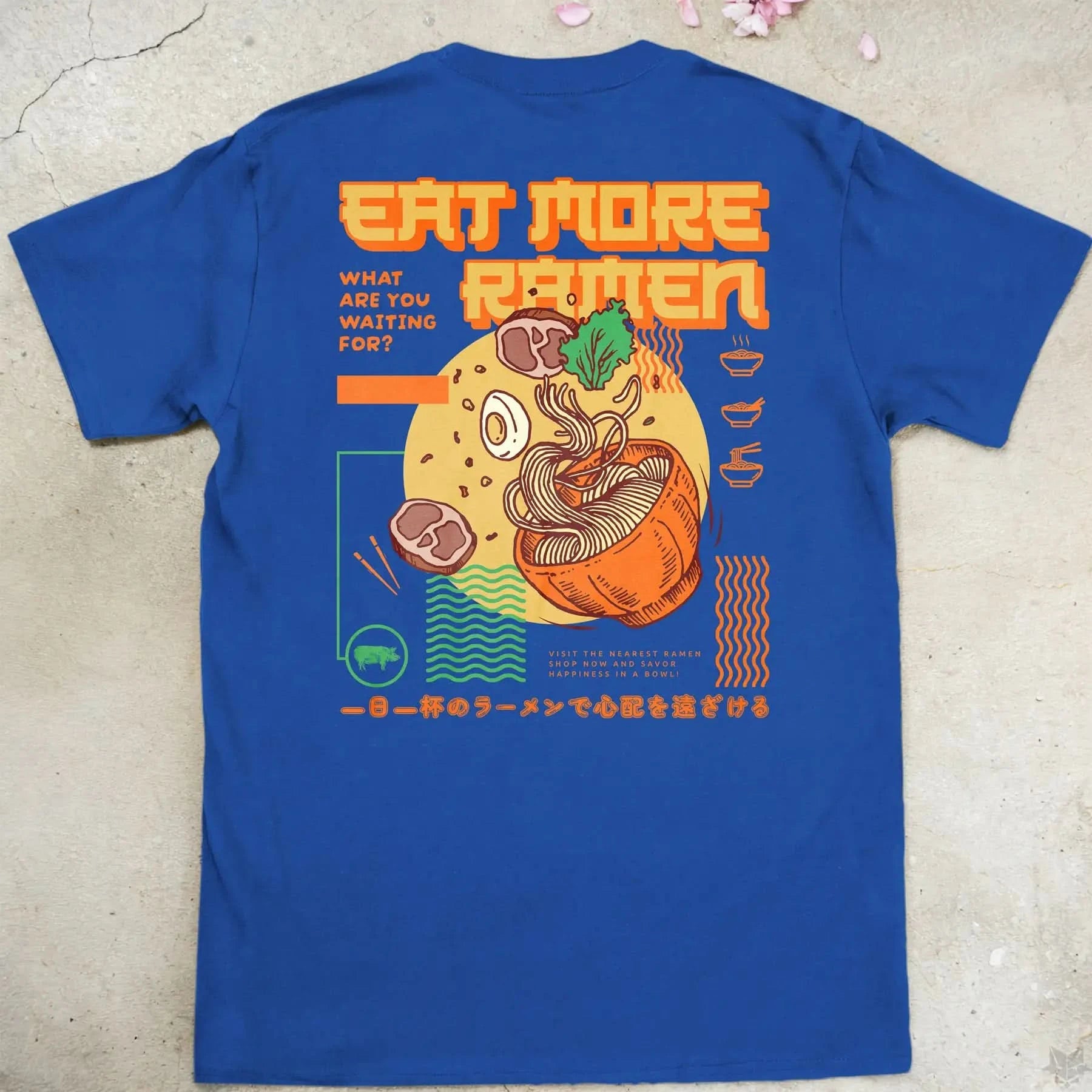 Eat More Ramen Gen1 | back print ❀ T-shirt