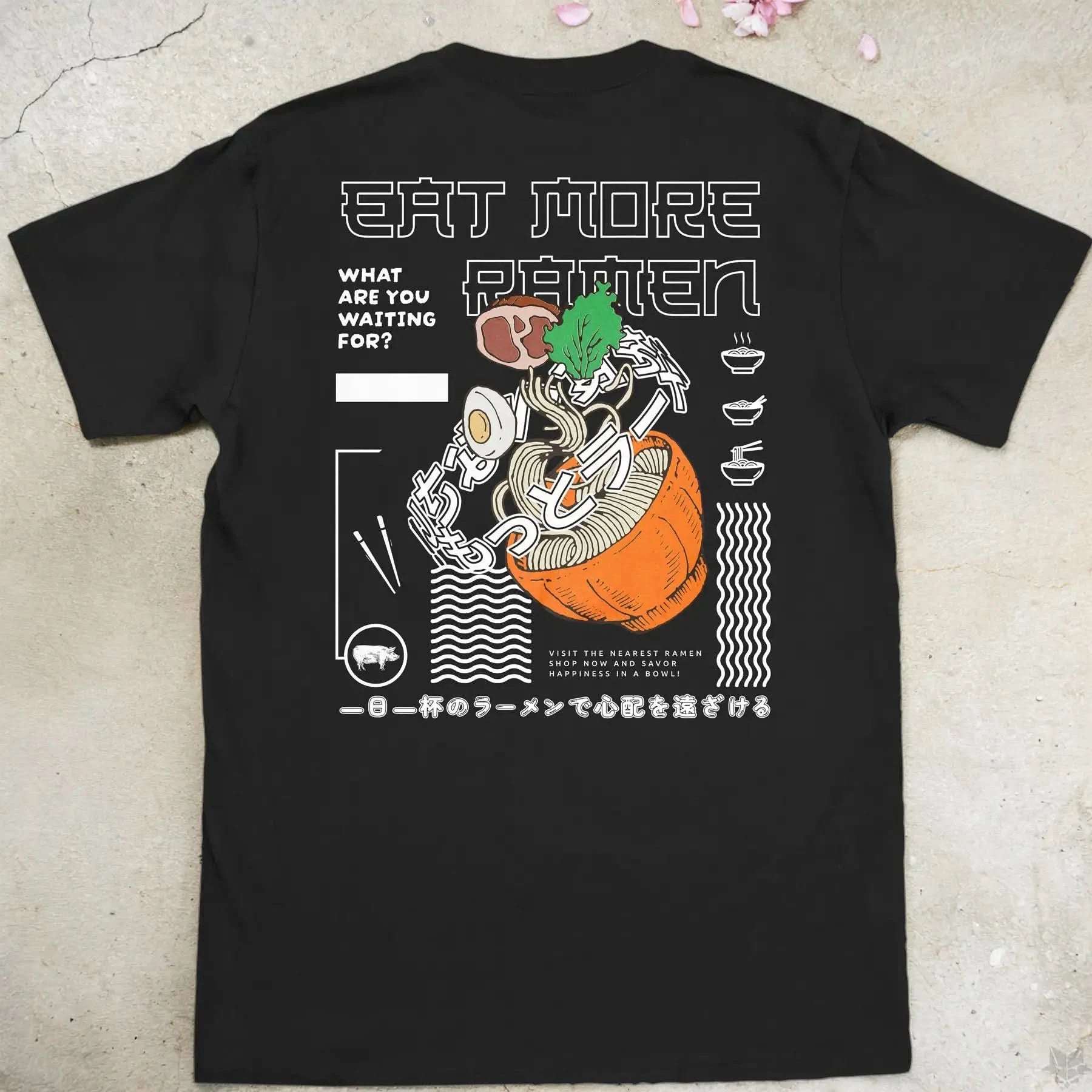 Eat More Ramen Gen2 | back print ❀ T-shirt