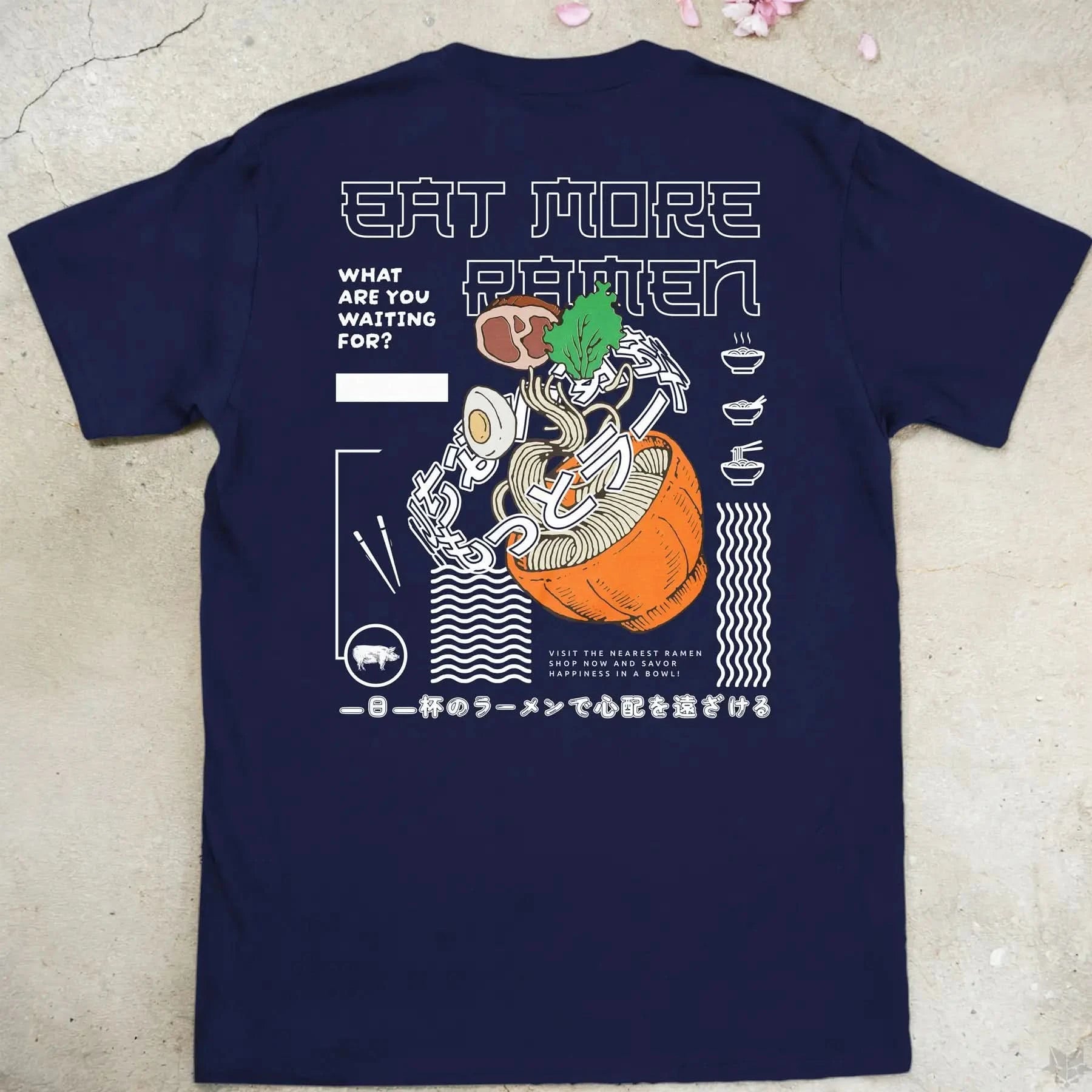Eat More Ramen Gen2 | back print ❀ T-shirt