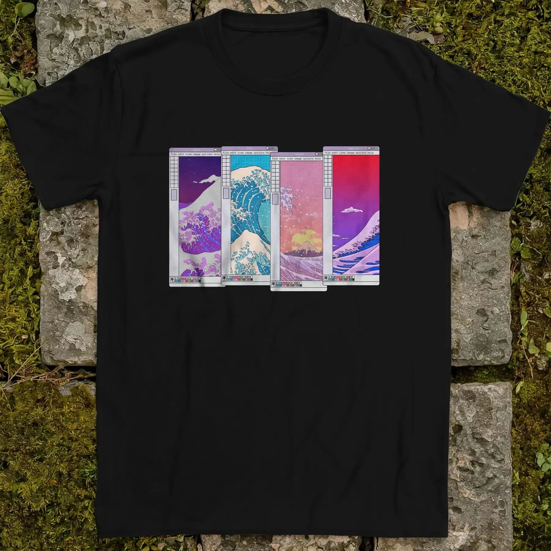 Great Wave Off LoFi ❀ T-shirt