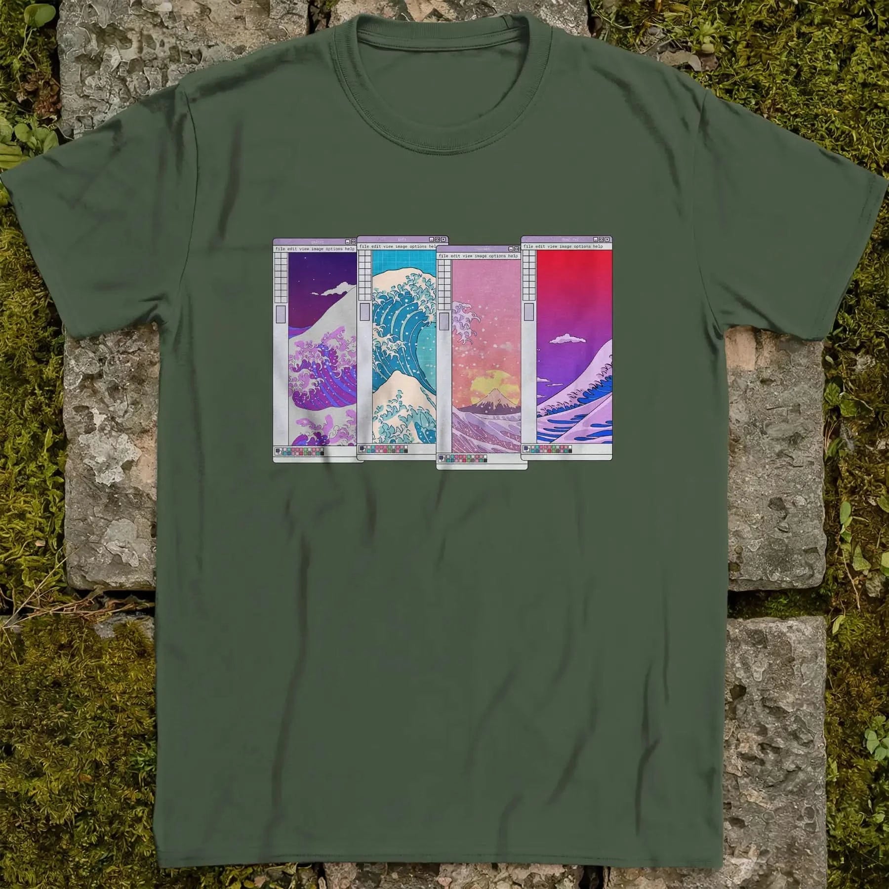 Great Wave Off LoFi ❀ T-shirt