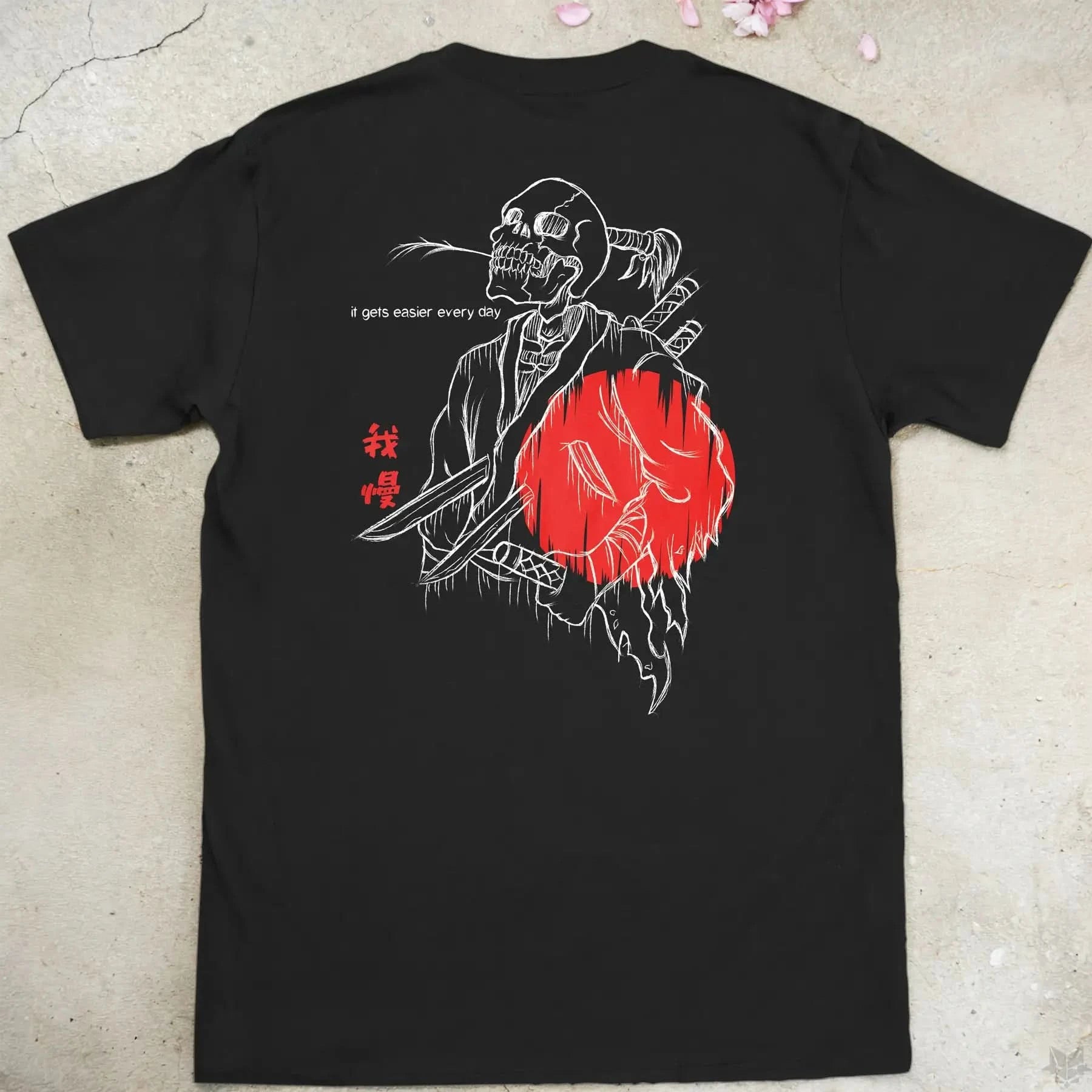 Endure, struggler | back print ❀ T-shirt