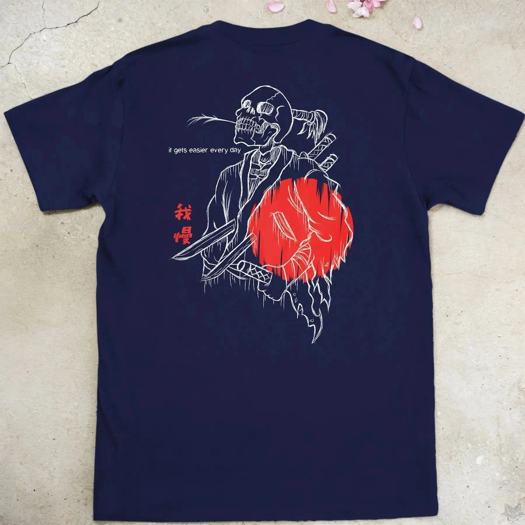 Endure, struggler | back print ❀ T-shirt