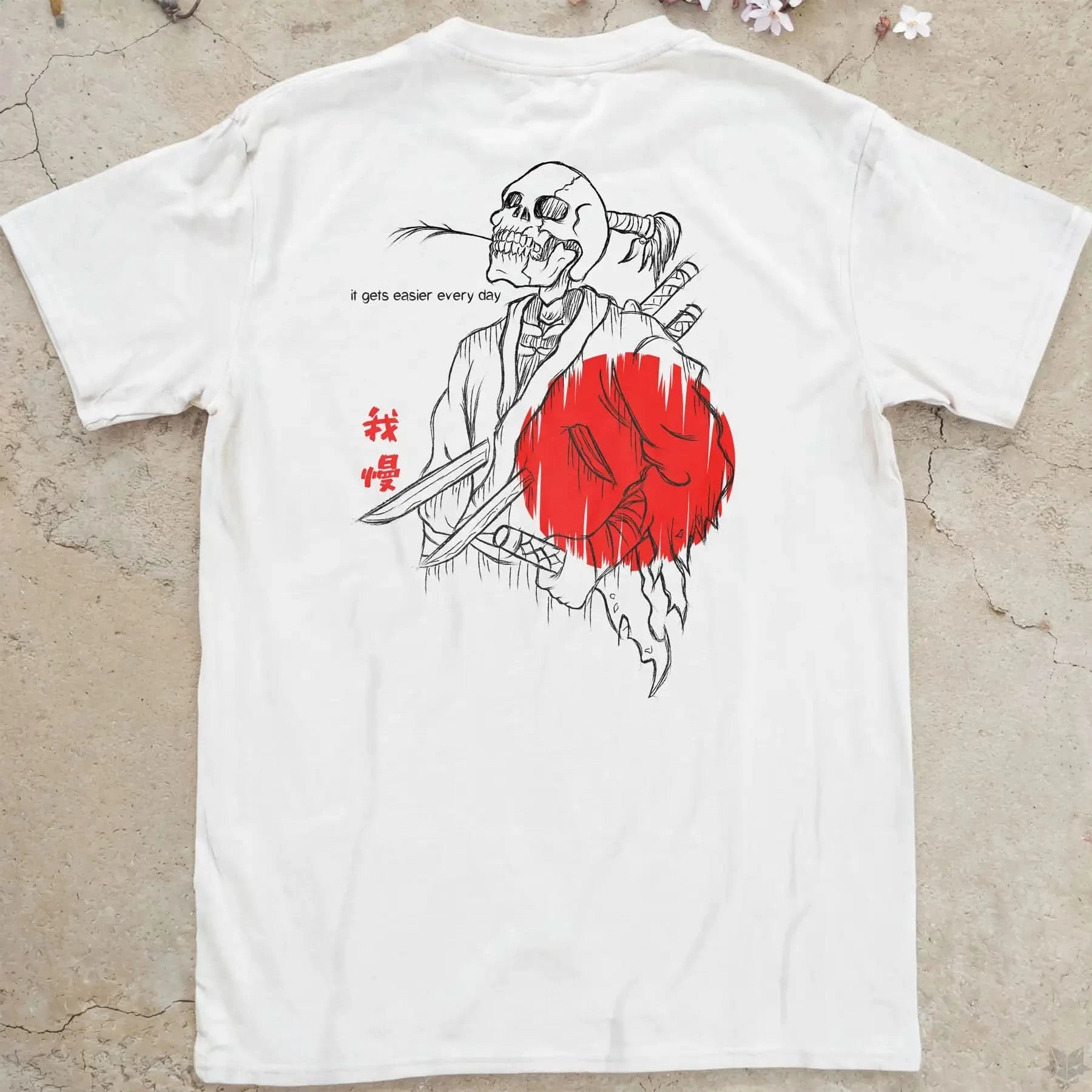 Endure, struggler | back print ❀ T-shirt