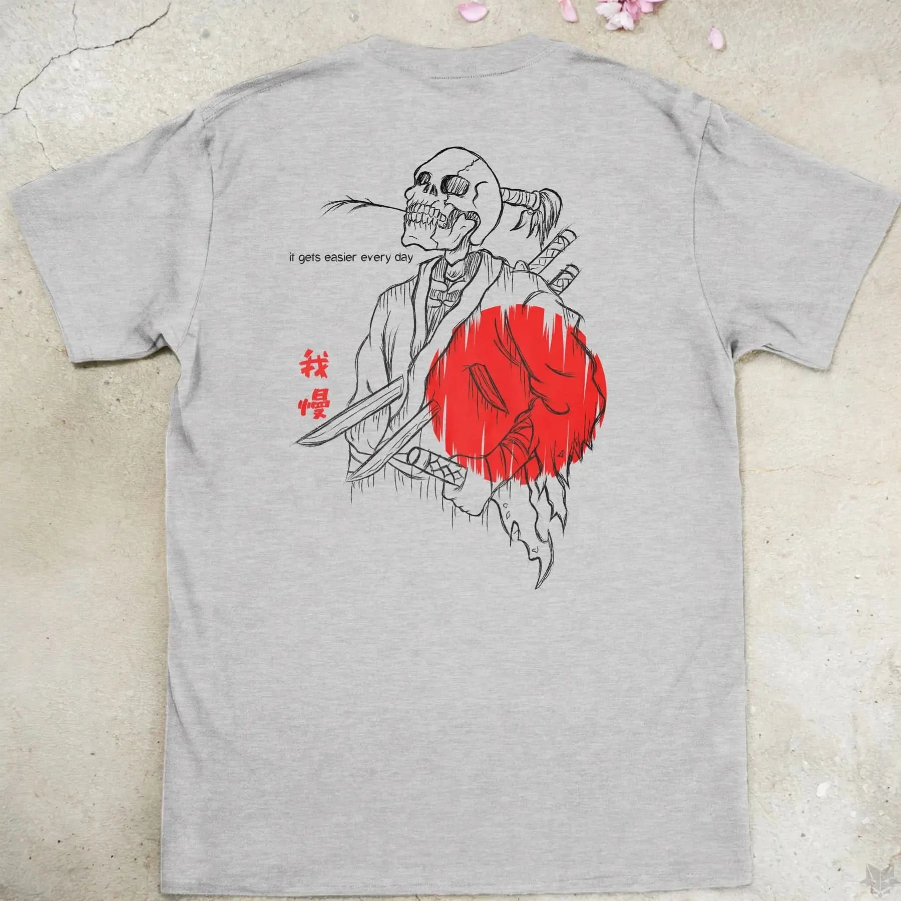 Endure, struggler | back print ❀ T-shirt