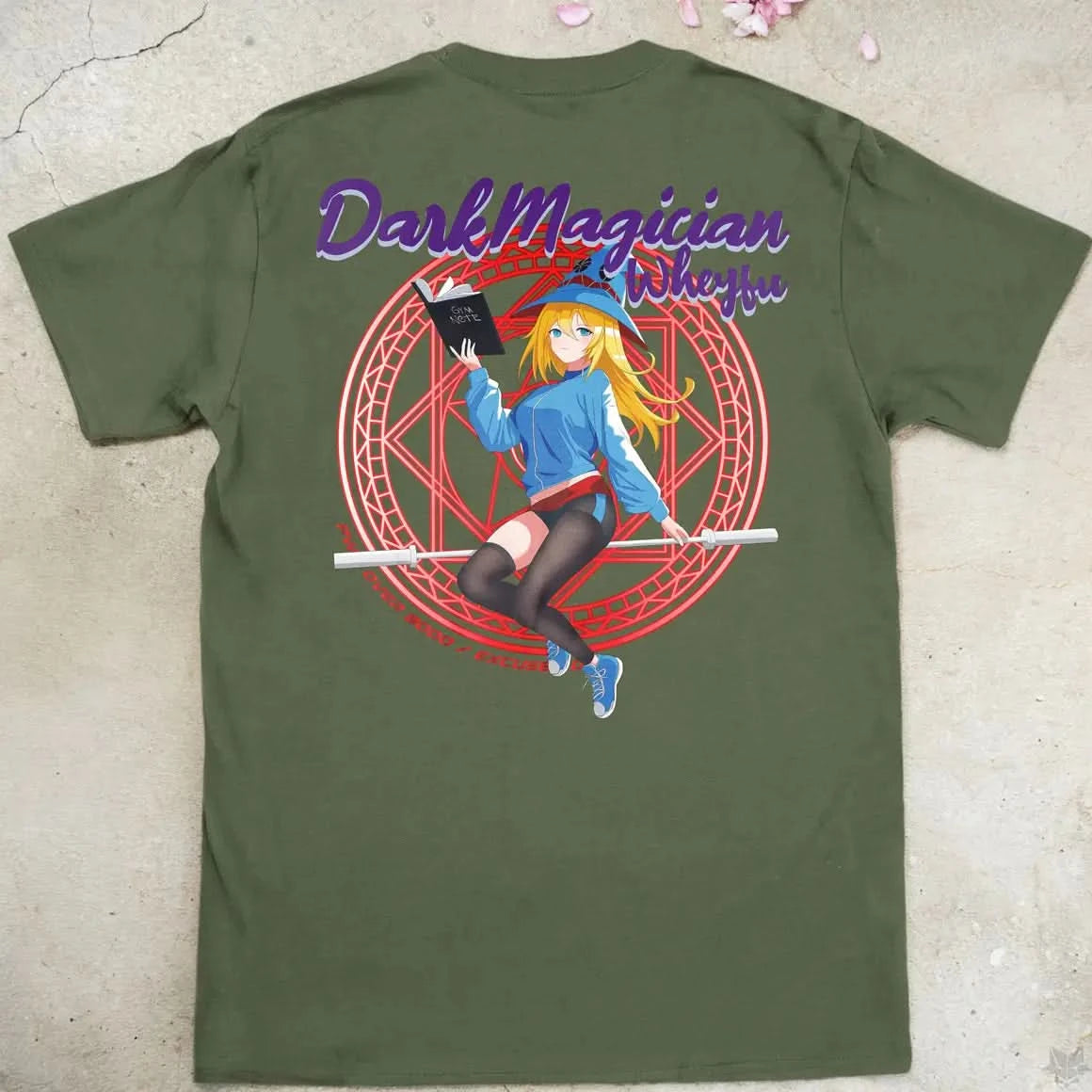 Dark Magician Wheyfu | back print ❀ T-shirt
