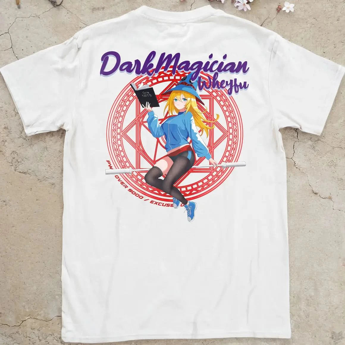 Dark Magician Wheyfu | back print ❀ T-shirt