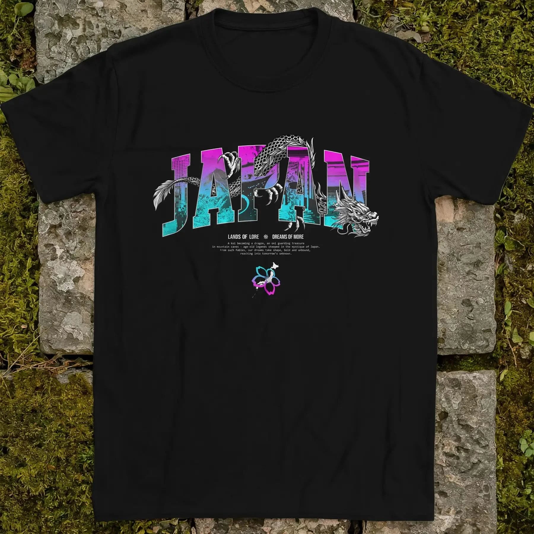 Japan Lands Of Lore Purple Grad ❀ T-shirt