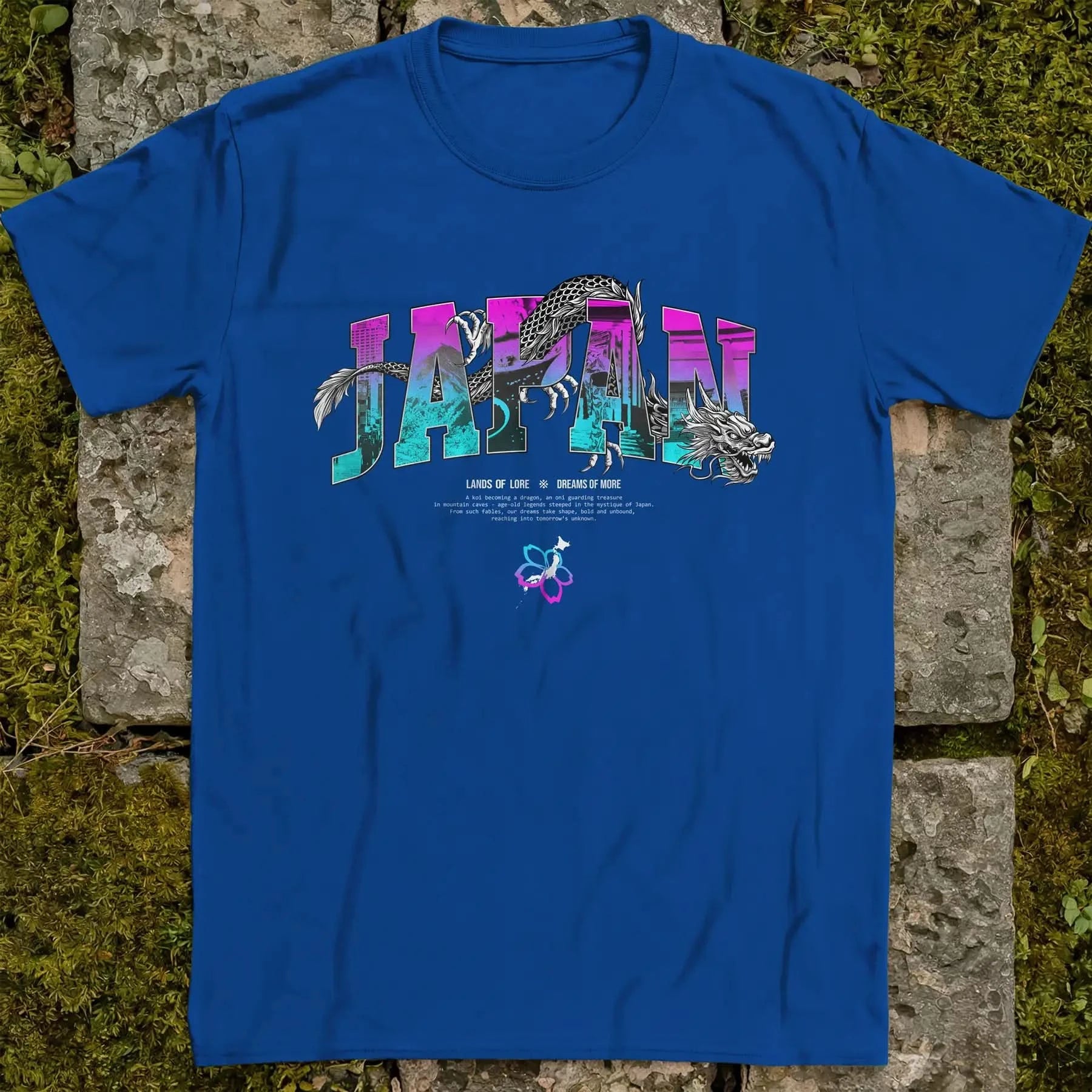 Japan Lands Of Lore Purple Grad ❀ T-shirt