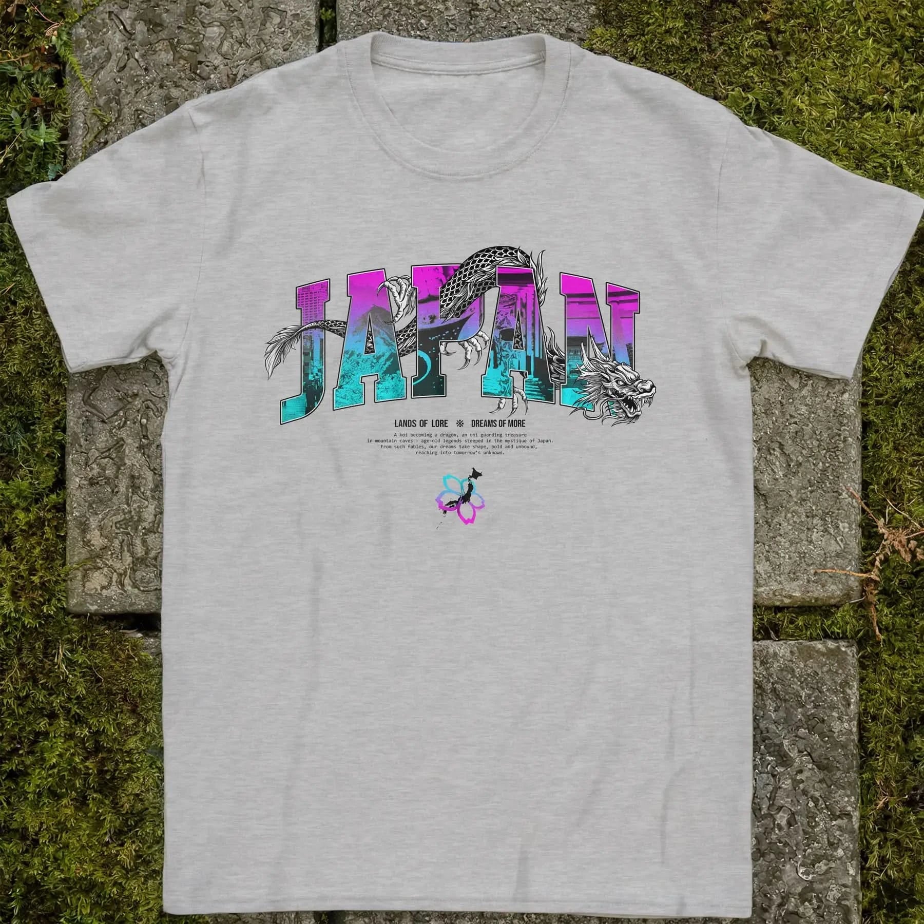 Japan Lands Of Lore Purple Grad ❀ T-shirt