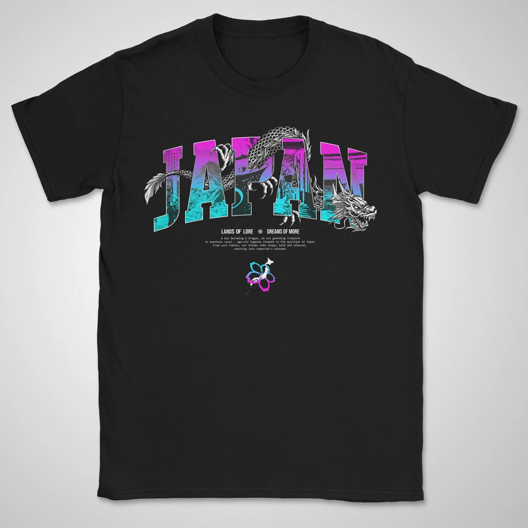 Japan Lands Of Lore Purple Grad ❀ T-shirt