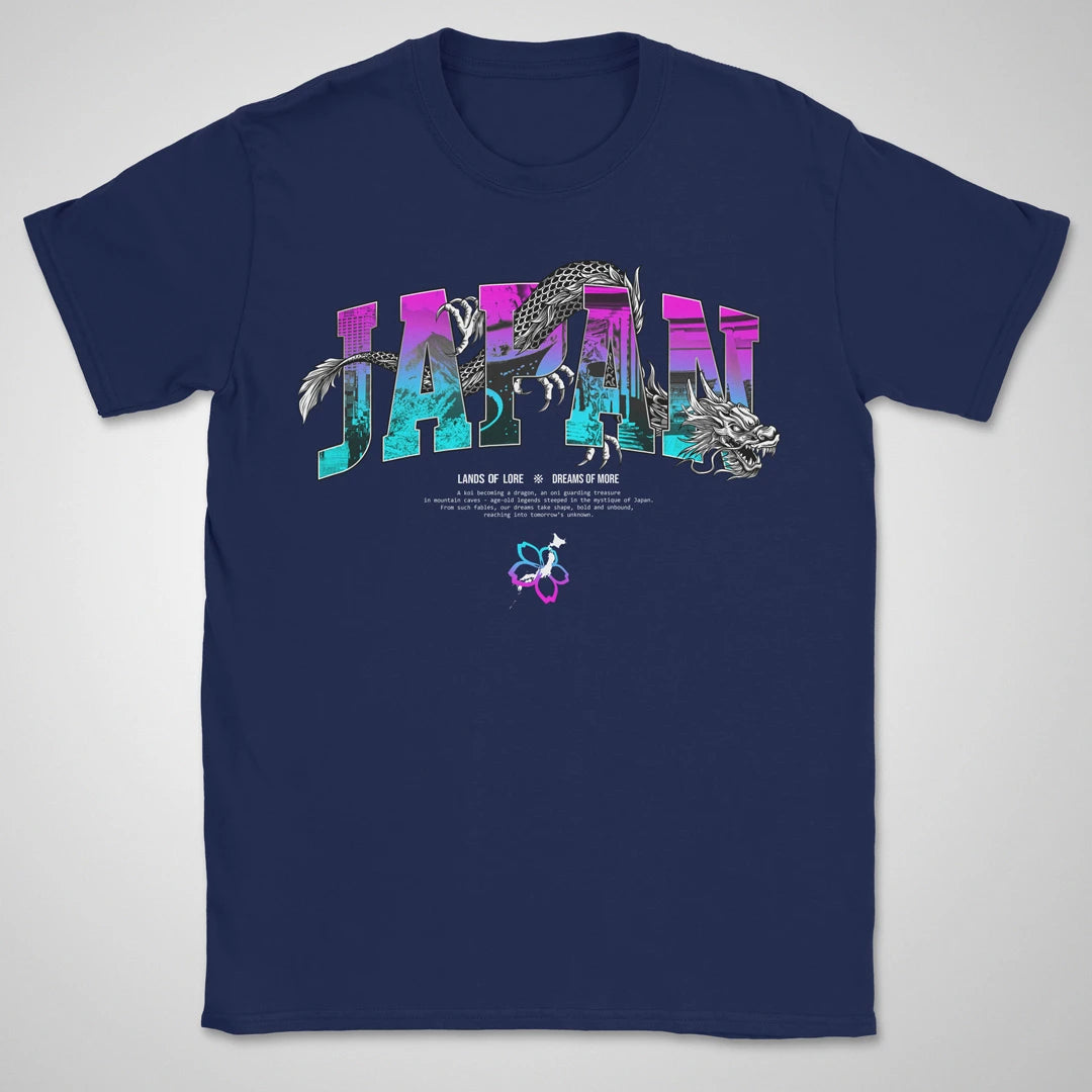 Japan Lands Of Lore Purple Grad ❀ T-shirt