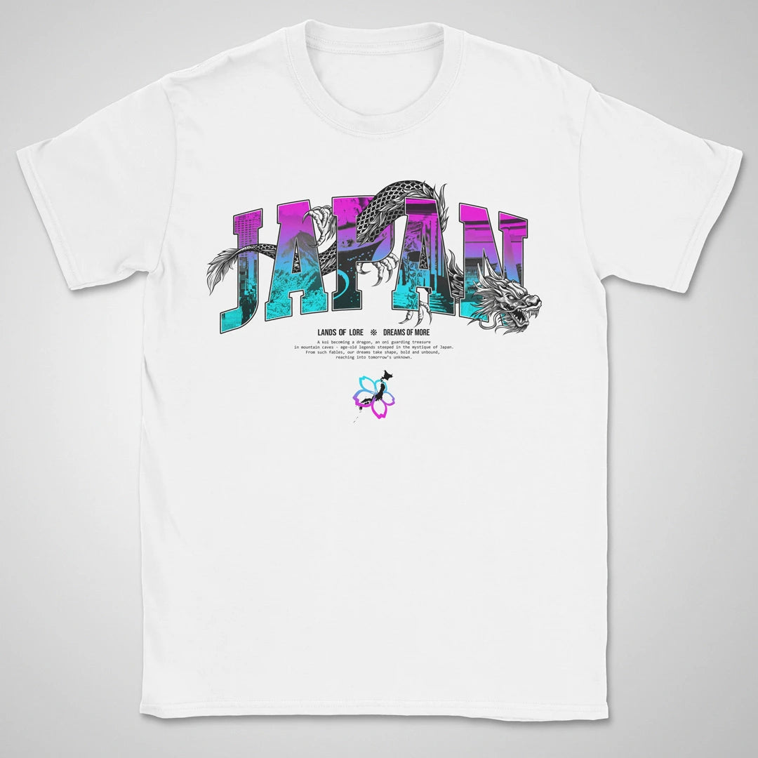 Japan Lands Of Lore Purple Grad ❀ T-shirt
