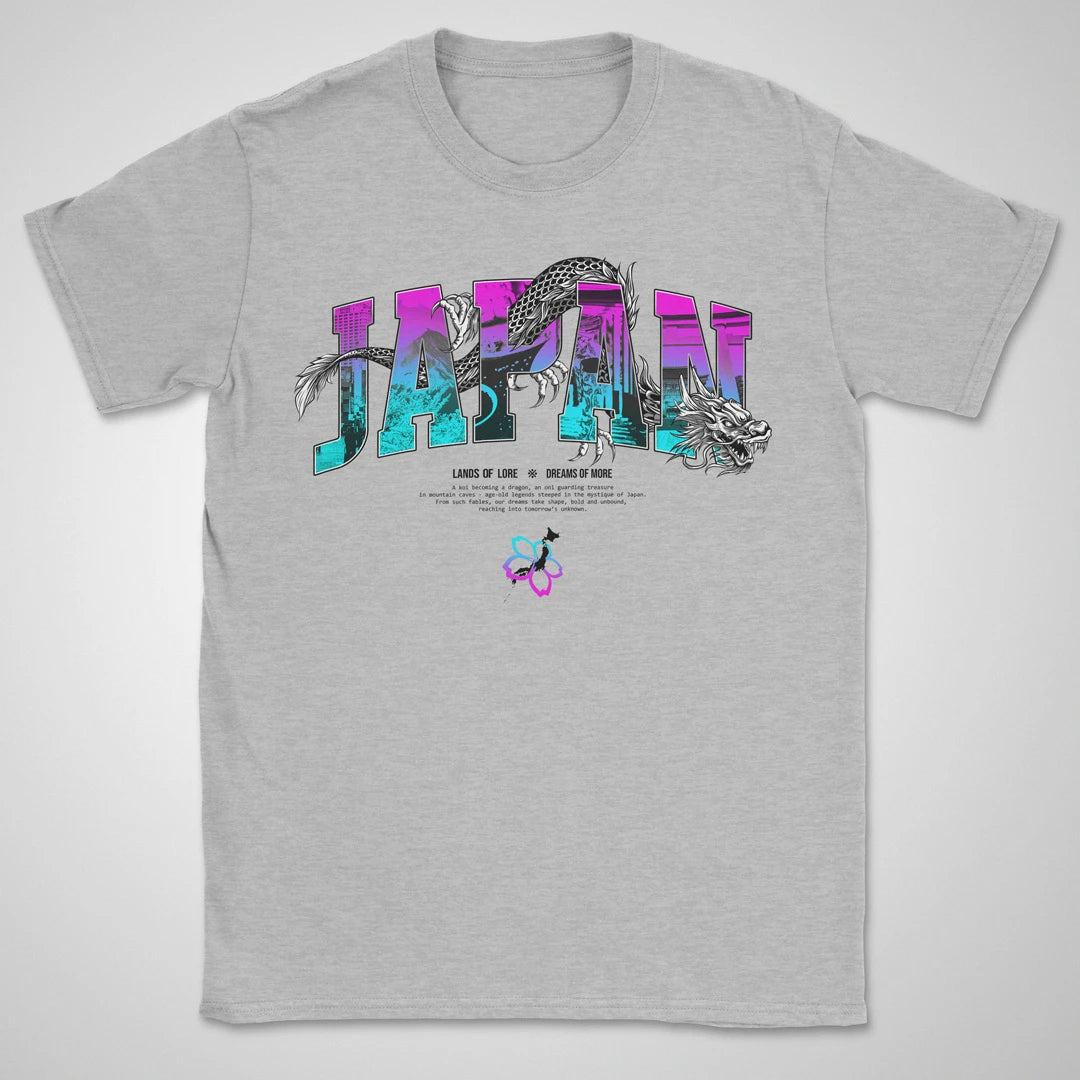 Japan Lands Of Lore Purple Grad ❀ T-shirt