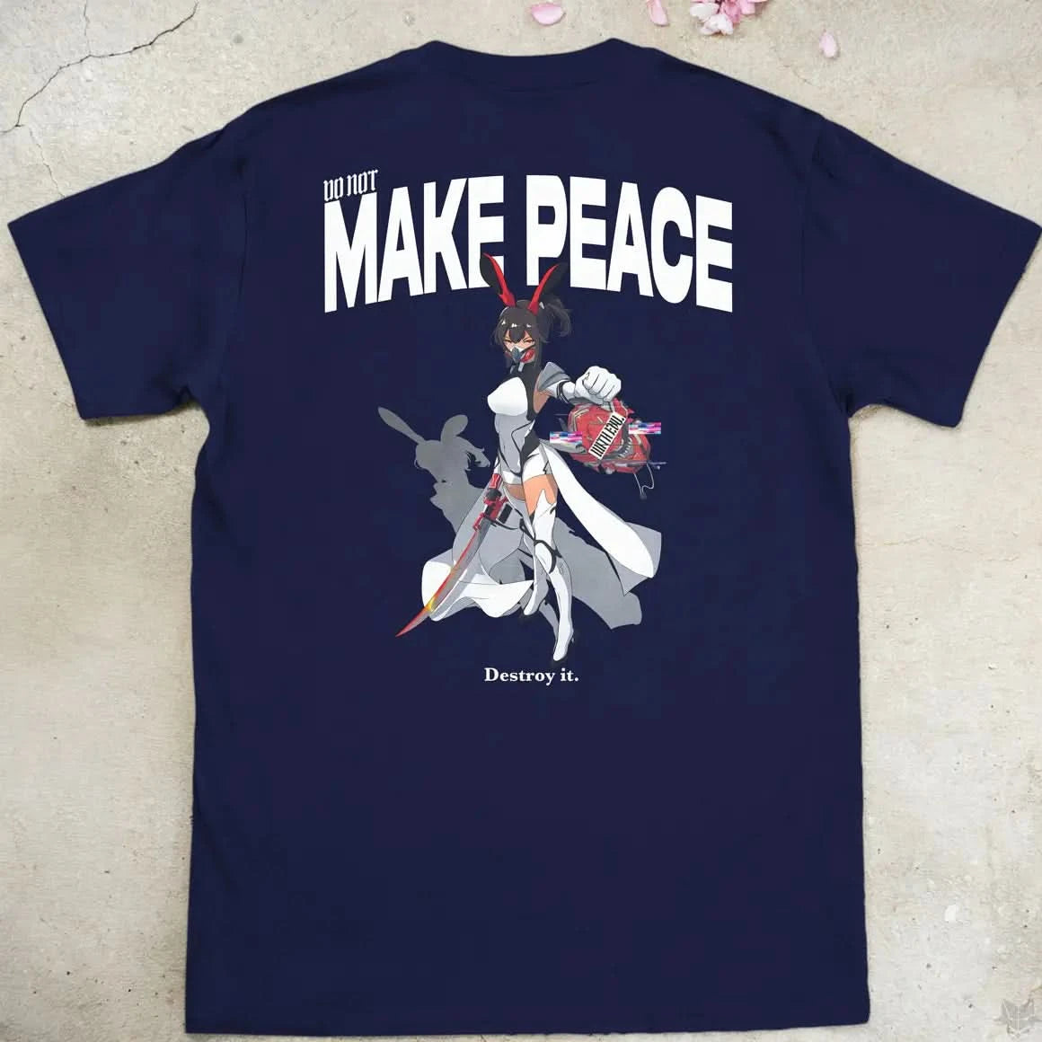 Do Not Make Peace With Evil Gen2 | back print ❀ T-shirt