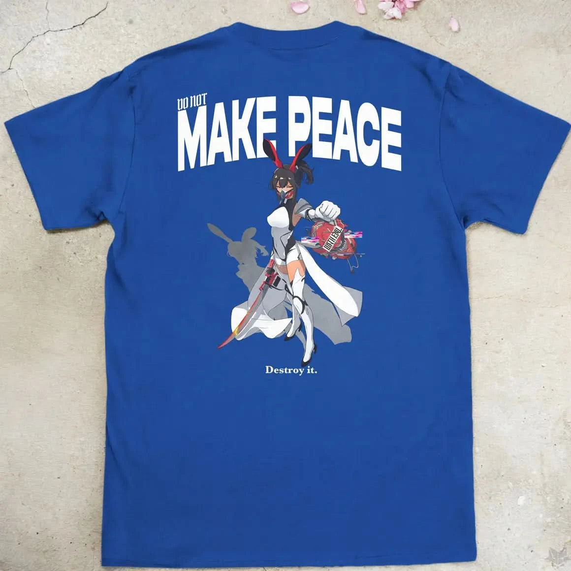 Do Not Make Peace With Evil Gen2 | back print ❀ T-shirt