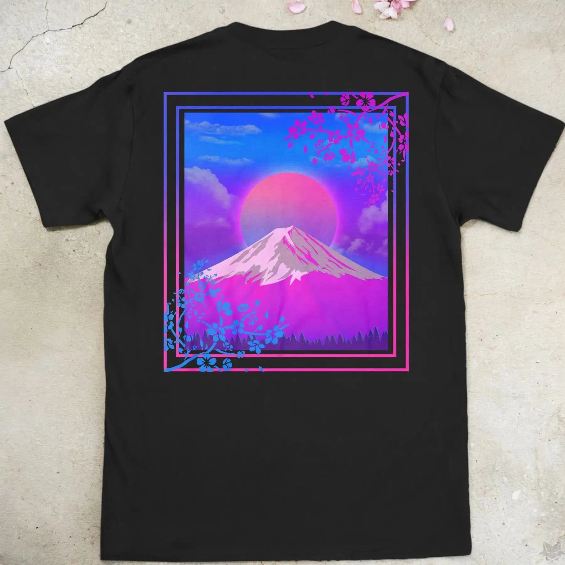 Mt. Vapor-Fuji Gen2 | back print ❀ T-shirt