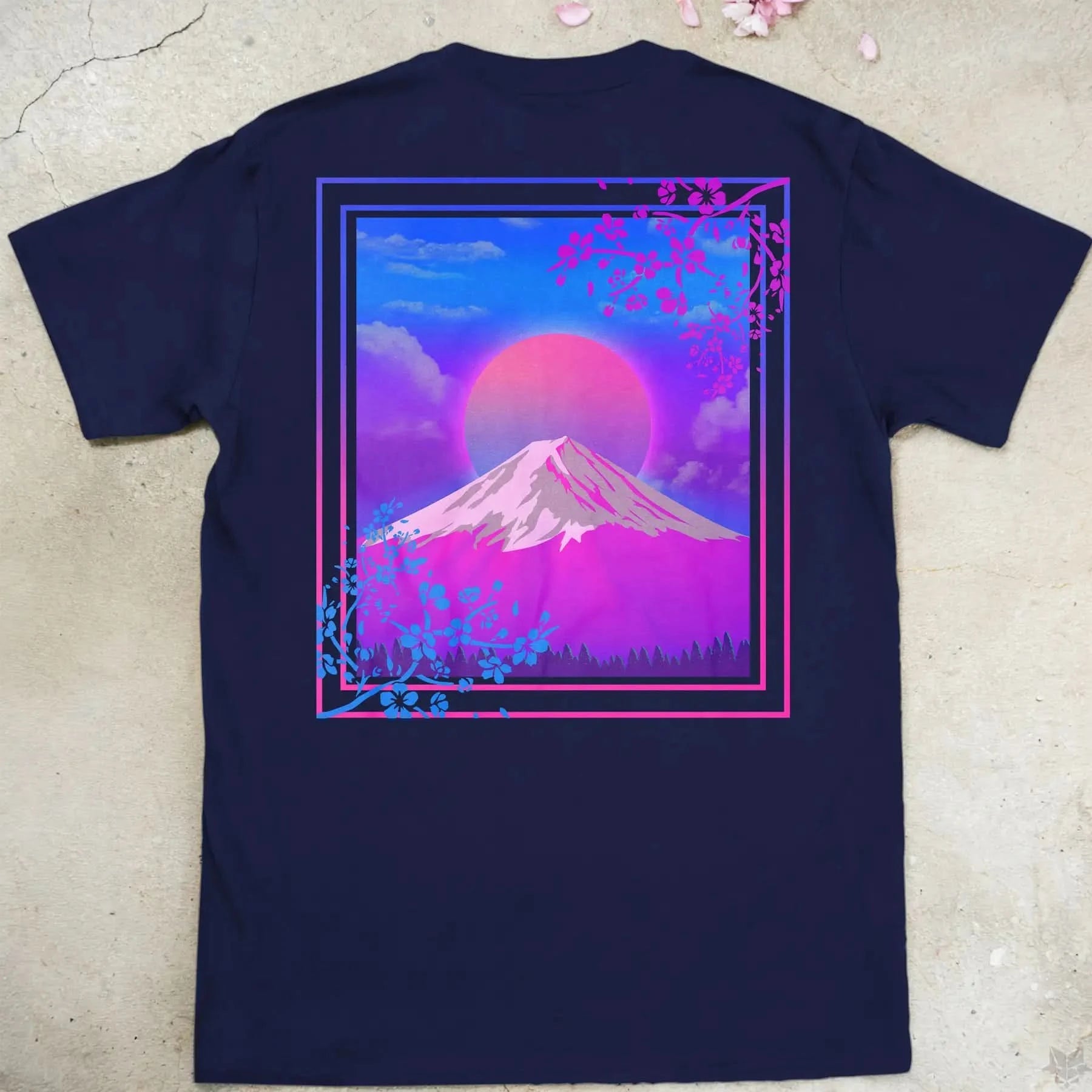 Mt. Vapor-Fuji Gen2 | back print ❀ T-shirt