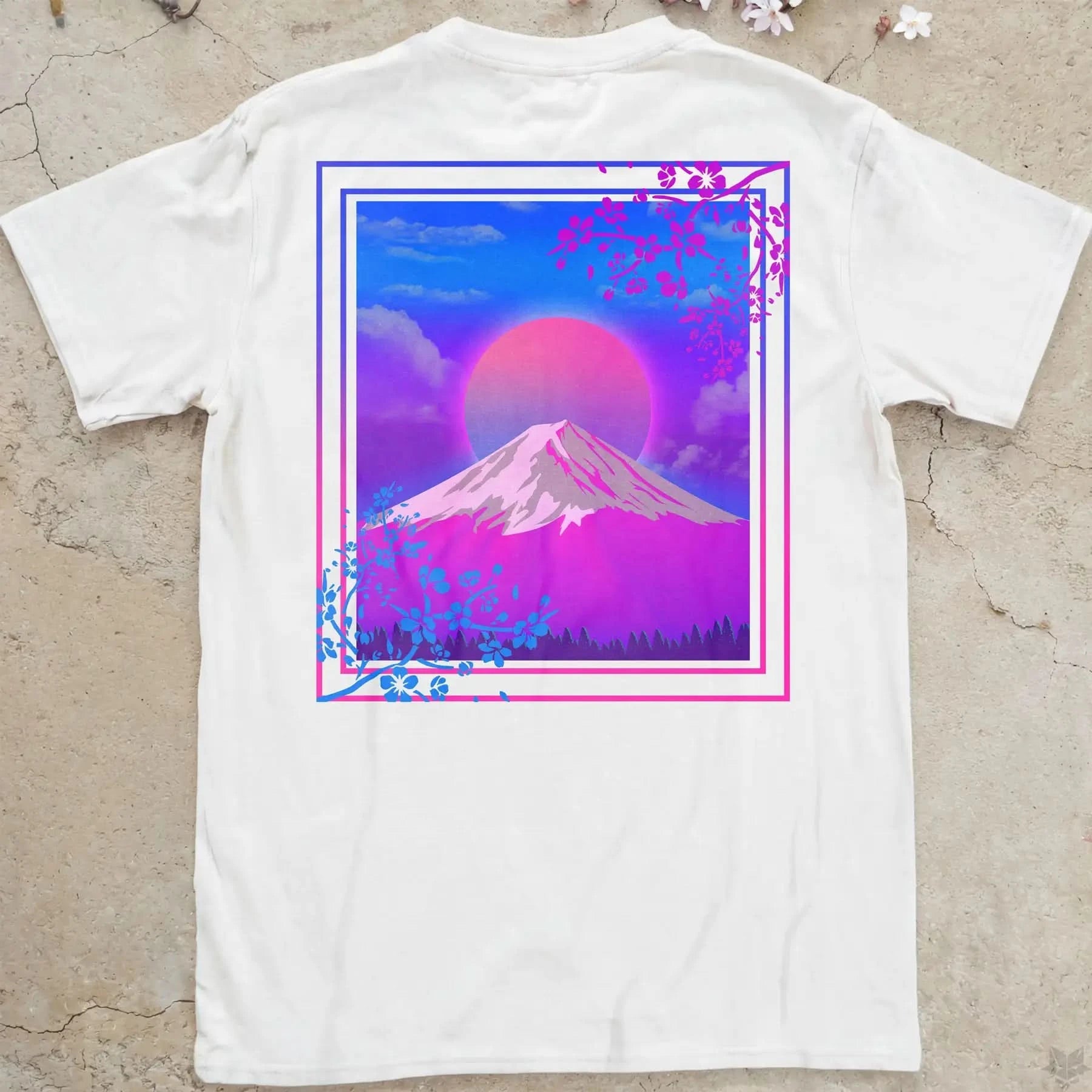 Mt. Vapor-Fuji Gen2 | back print ❀ T-shirt