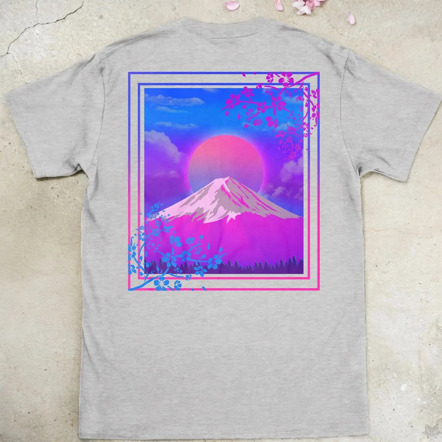 Mt. Vapor-Fuji Gen2 | back print ❀ T-shirt