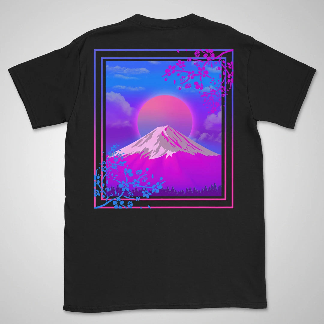 Mt. Vapor-Fuji Gen2 | back print ❀ T-shirt
