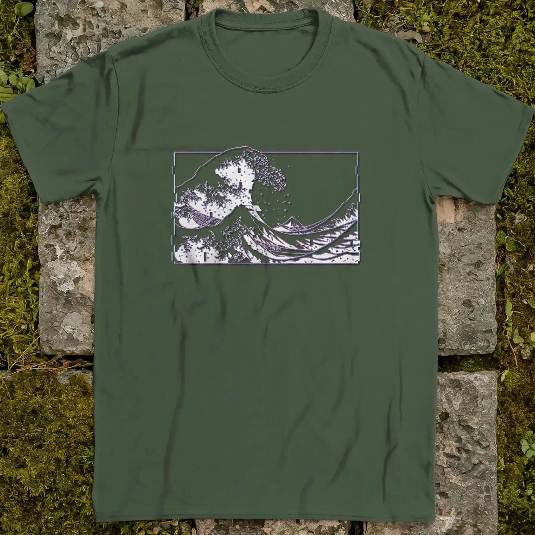 Great Wave Off Glitch ❀ T-shirt