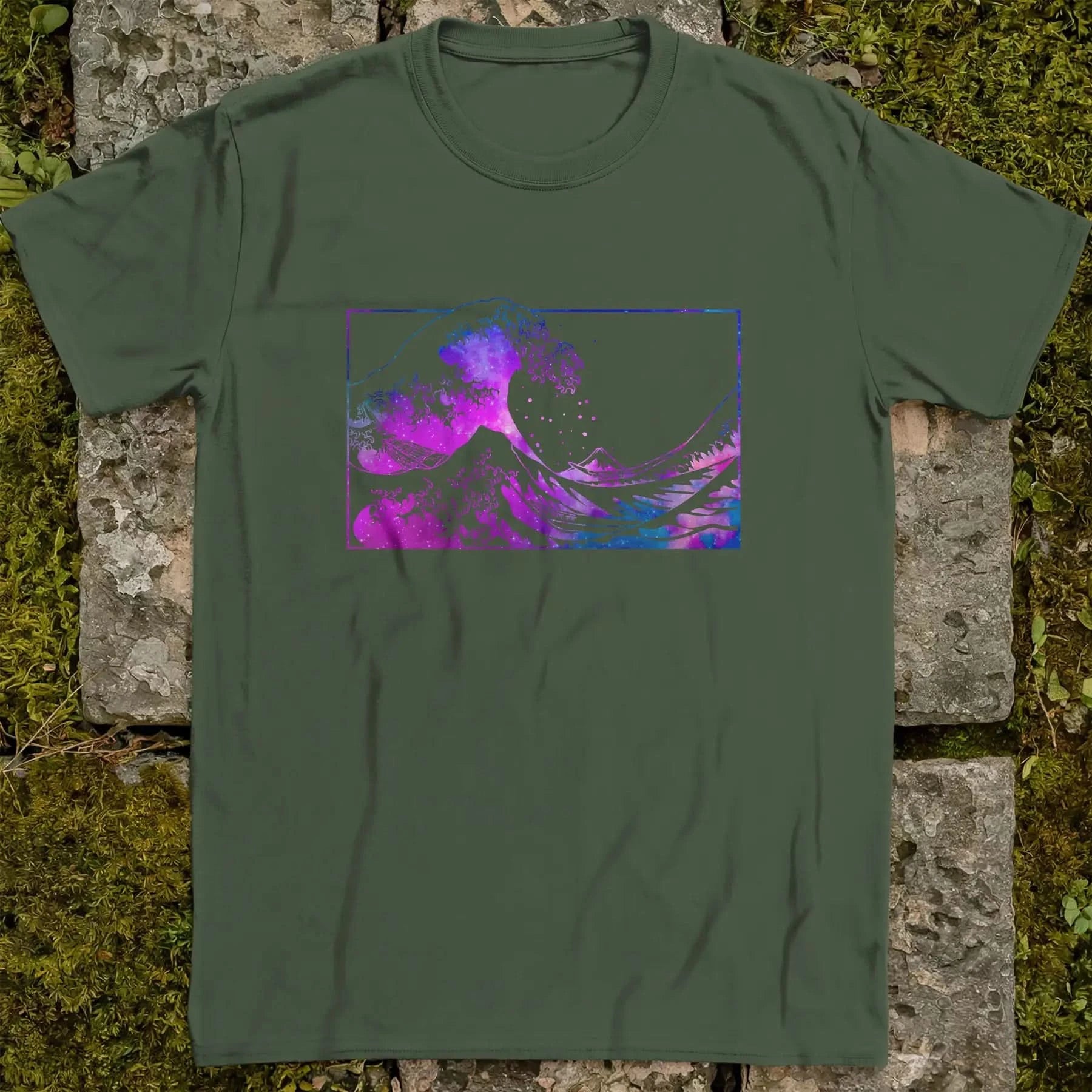 Great Wave Off Galaxy ❀ T-shirt