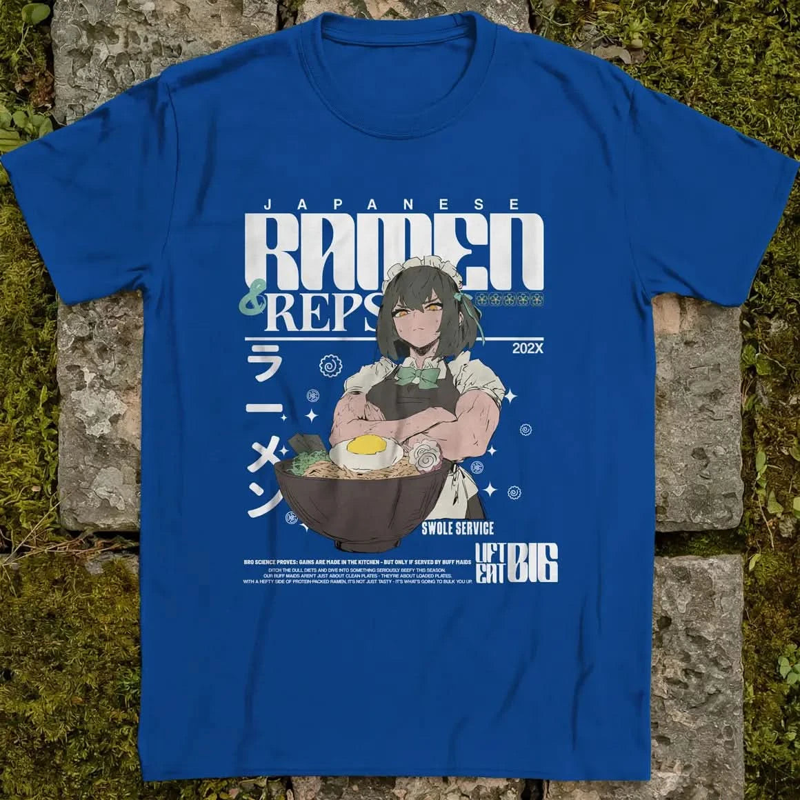 Ramen & Repetitions | front print ❀ T-shirt