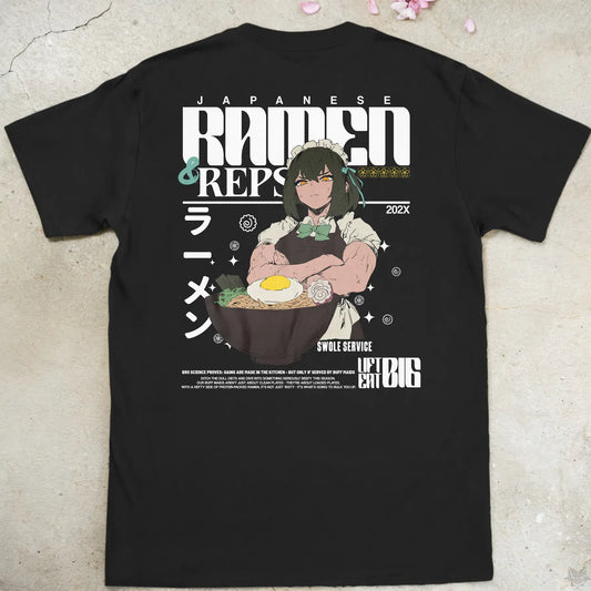 Ramen & Repetitions | back print ❀ T-shirt