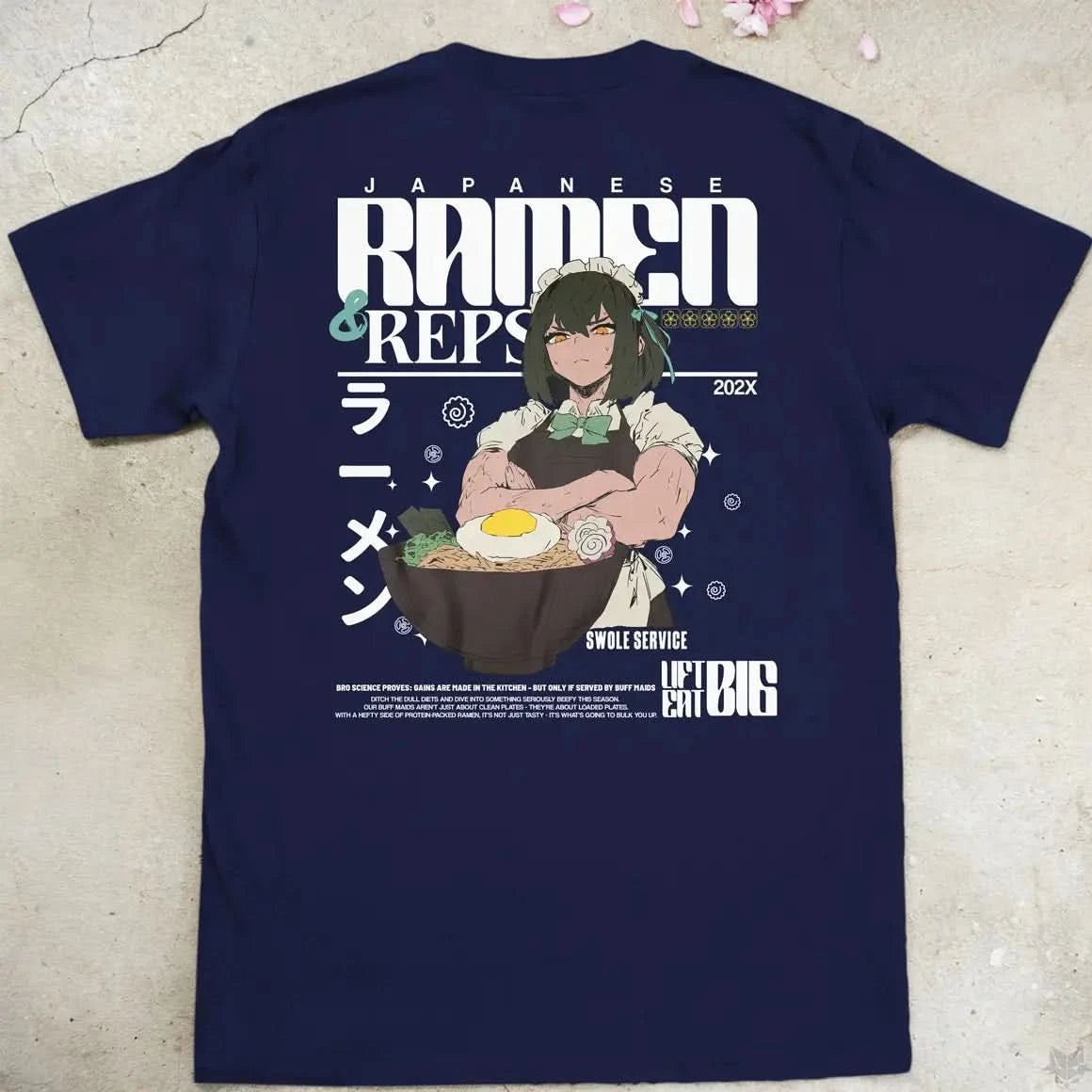 Ramen & Repetitions | back print ❀ T-shirt