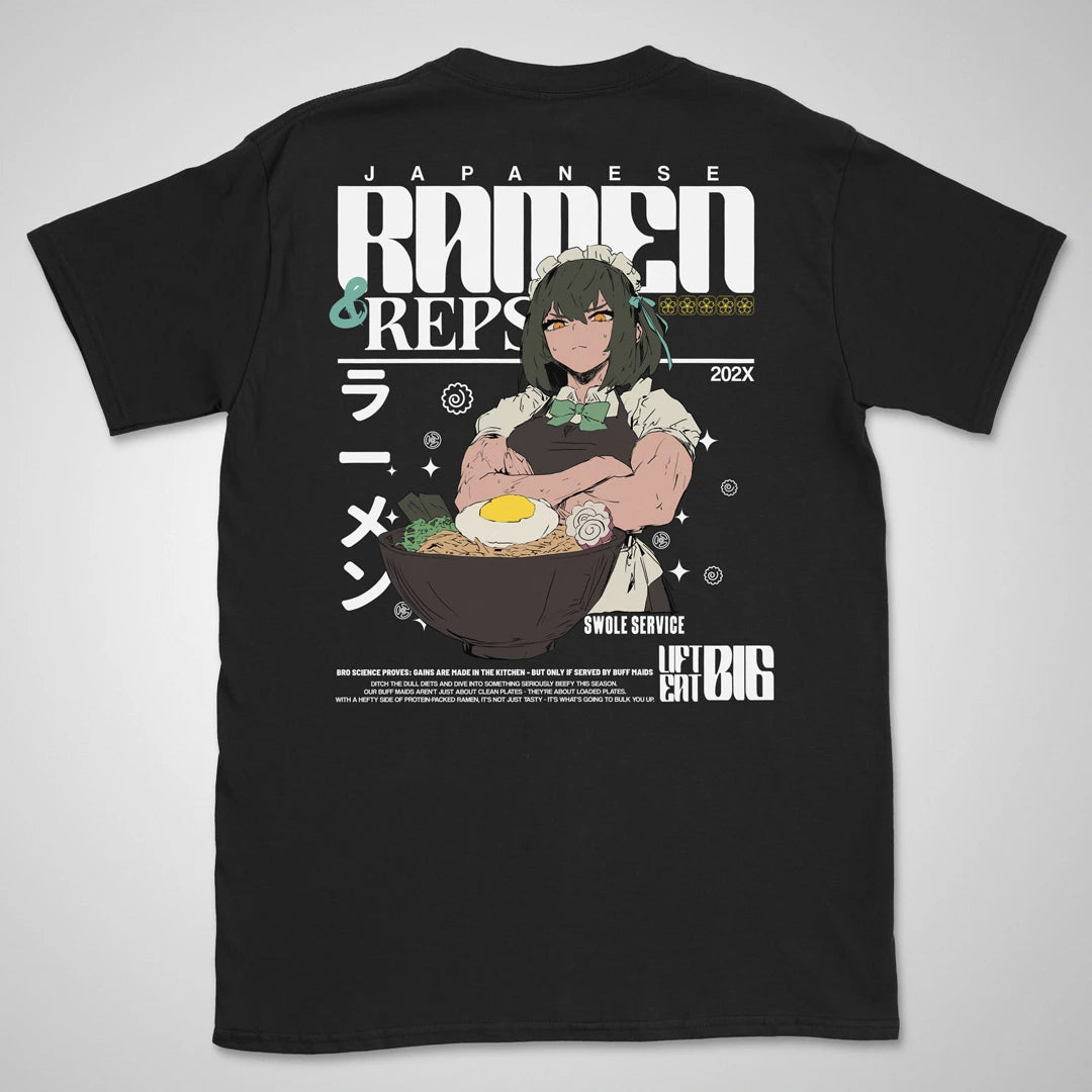 Ramen & Repetitions | back print ❀ T-shirt