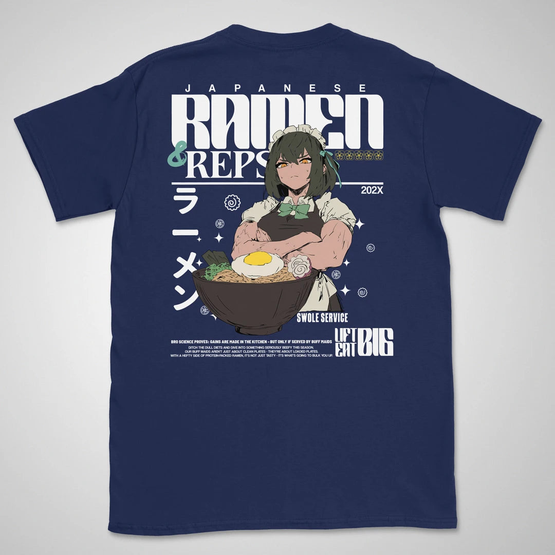 Ramen & Repetitions | back print ❀ T-shirt