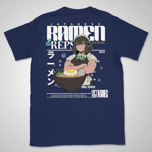 Ramen & Repetitions | back print ❀ T-shirt