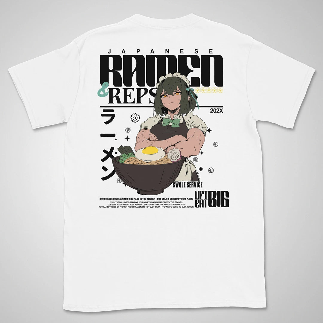 Ramen & Repetitions | back print ❀ T-shirt
