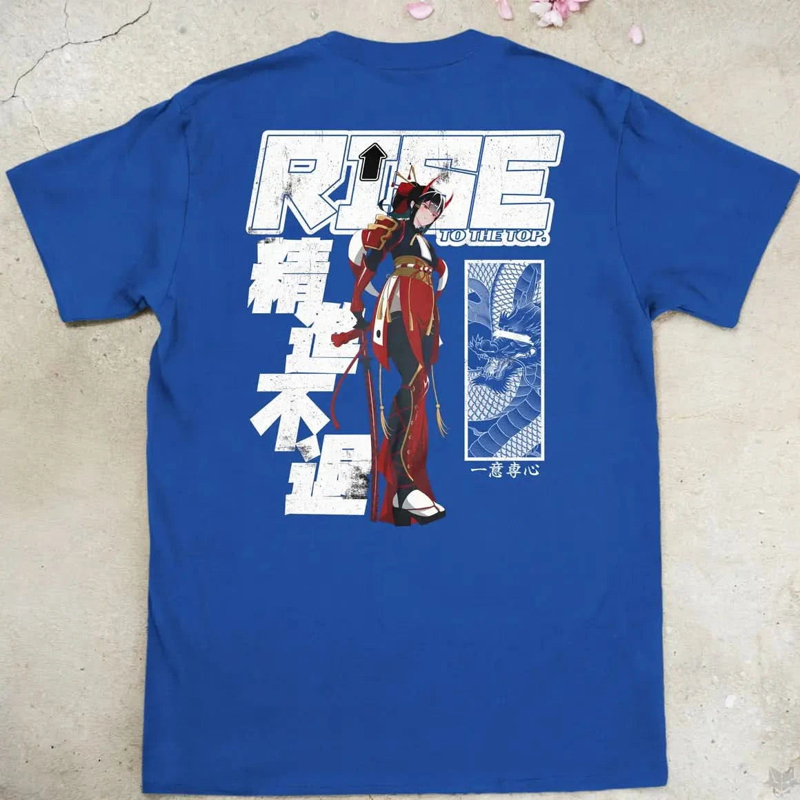 RISE TO THE TOP Gen1 | back print ❀ T-shirt