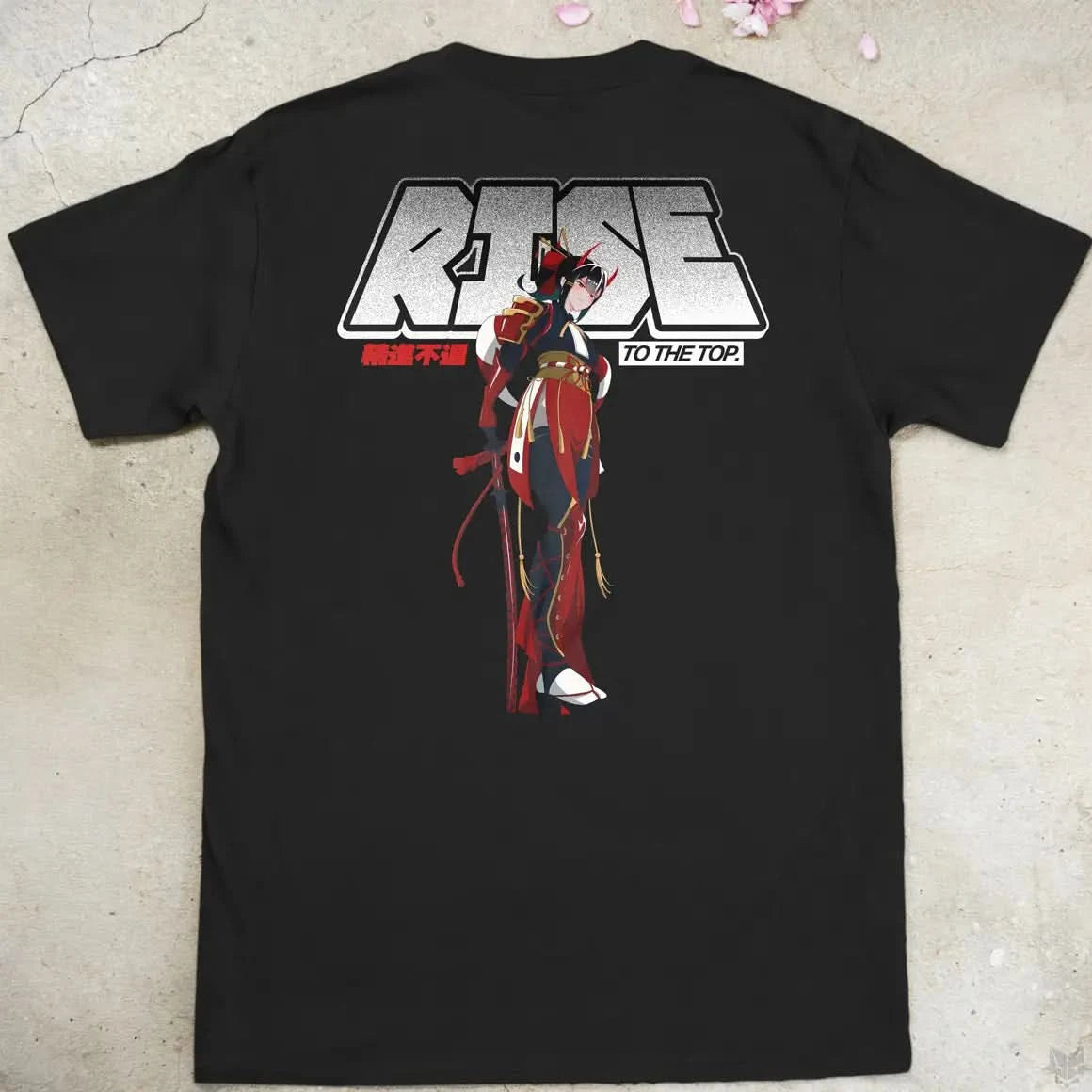 RISE TO THE TOP Gen2 | back print ❀ T-shirt