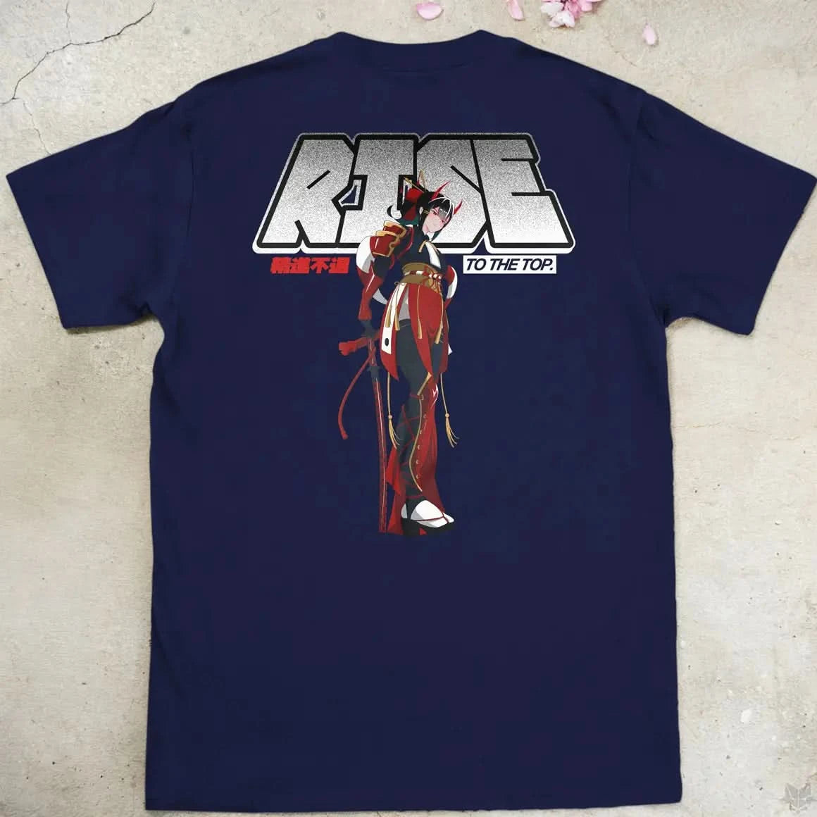 RISE TO THE TOP Gen2 | back print ❀ T-shirt
