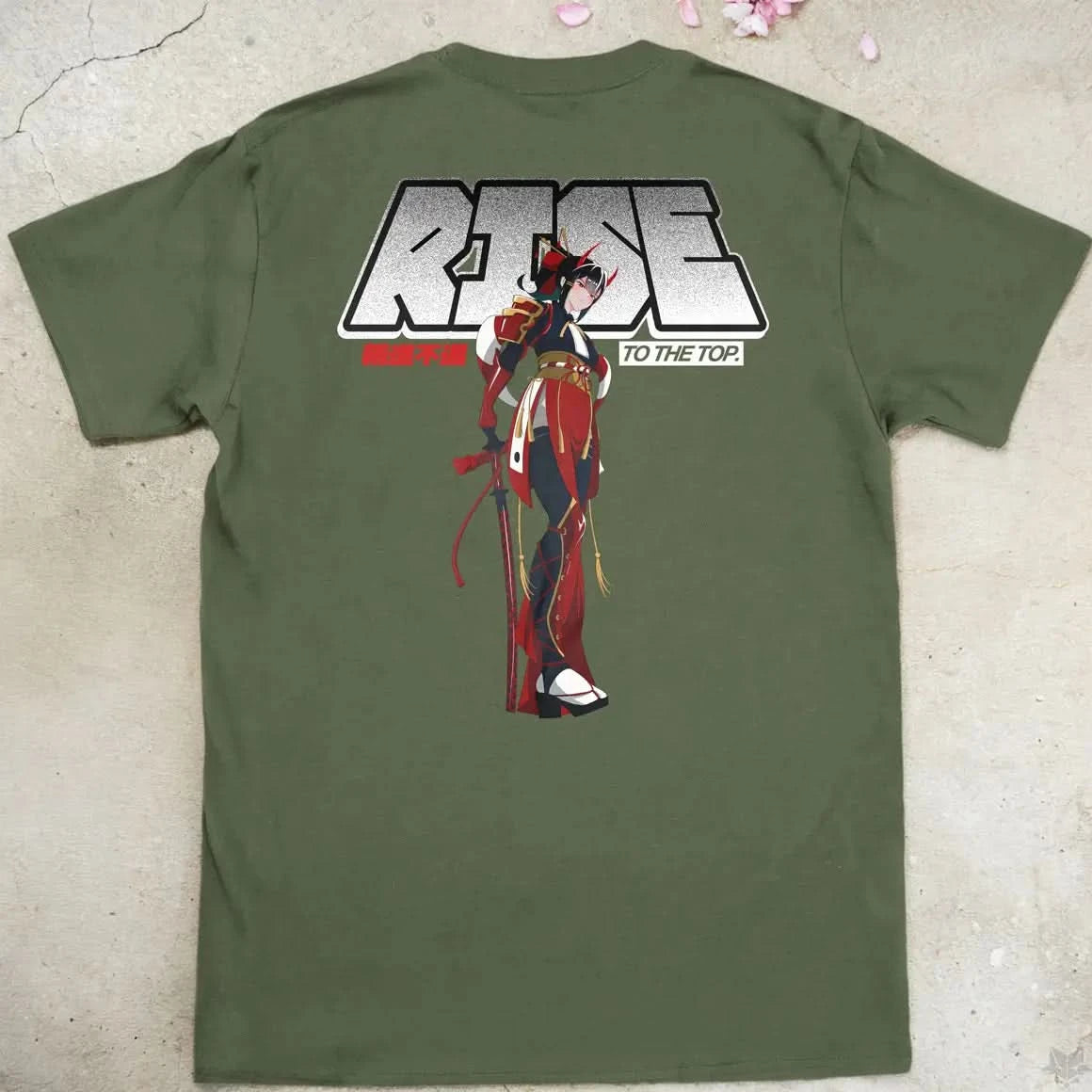 RISE TO THE TOP Gen2 | back print ❀ T-shirt
