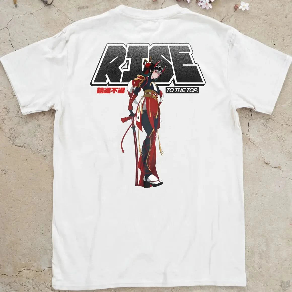 RISE TO THE TOP Gen2 | back print ❀ T-shirt