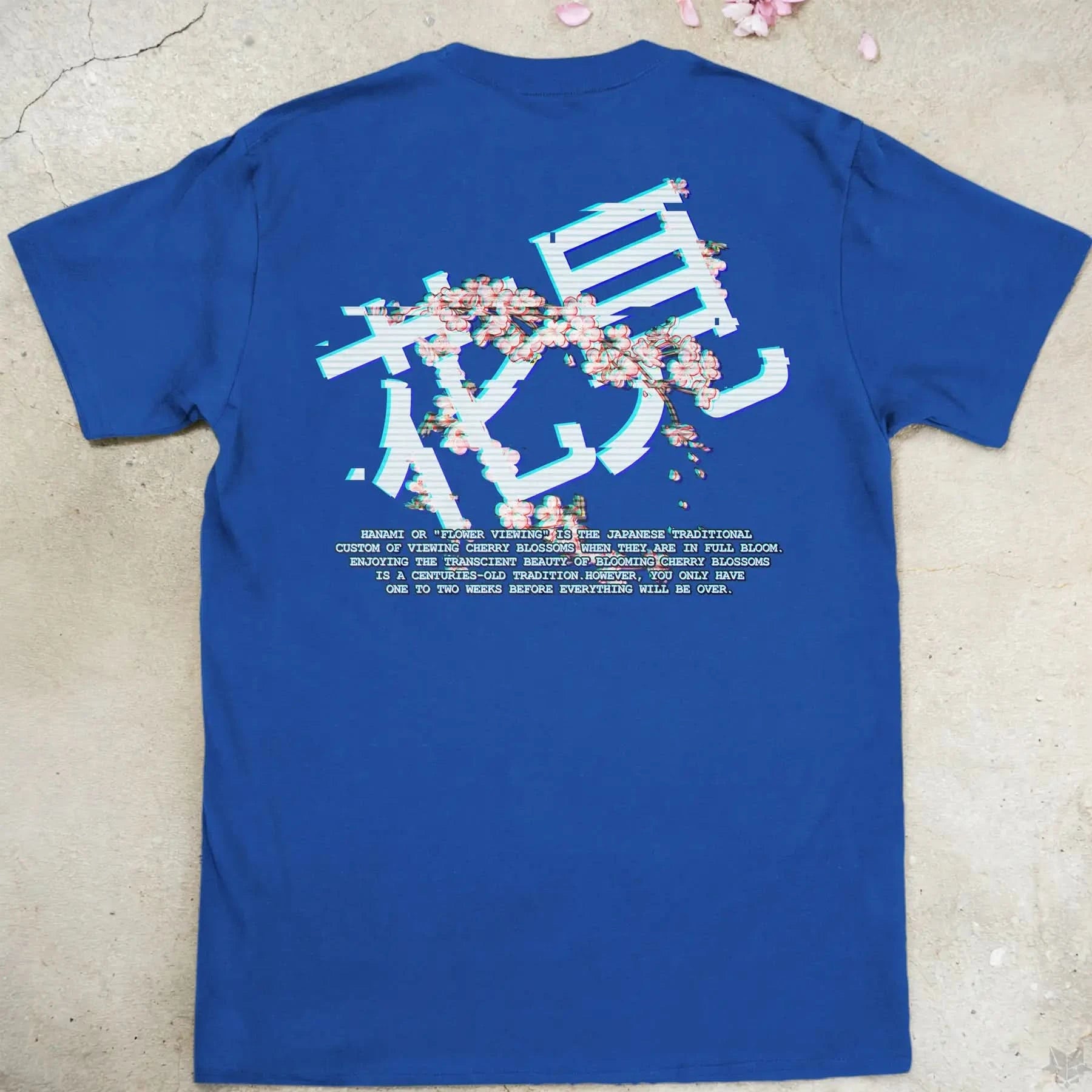 Sakura Glitch | back print ❀ T-shirt