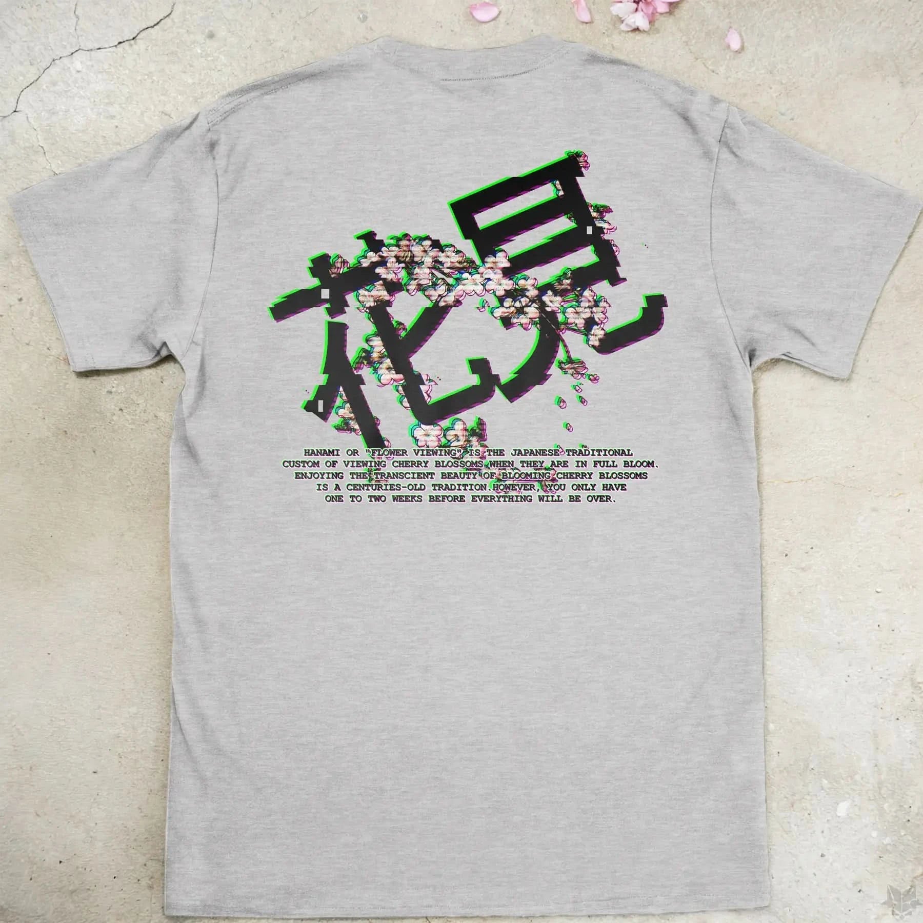 Sakura Glitch | back print ❀ T-shirt